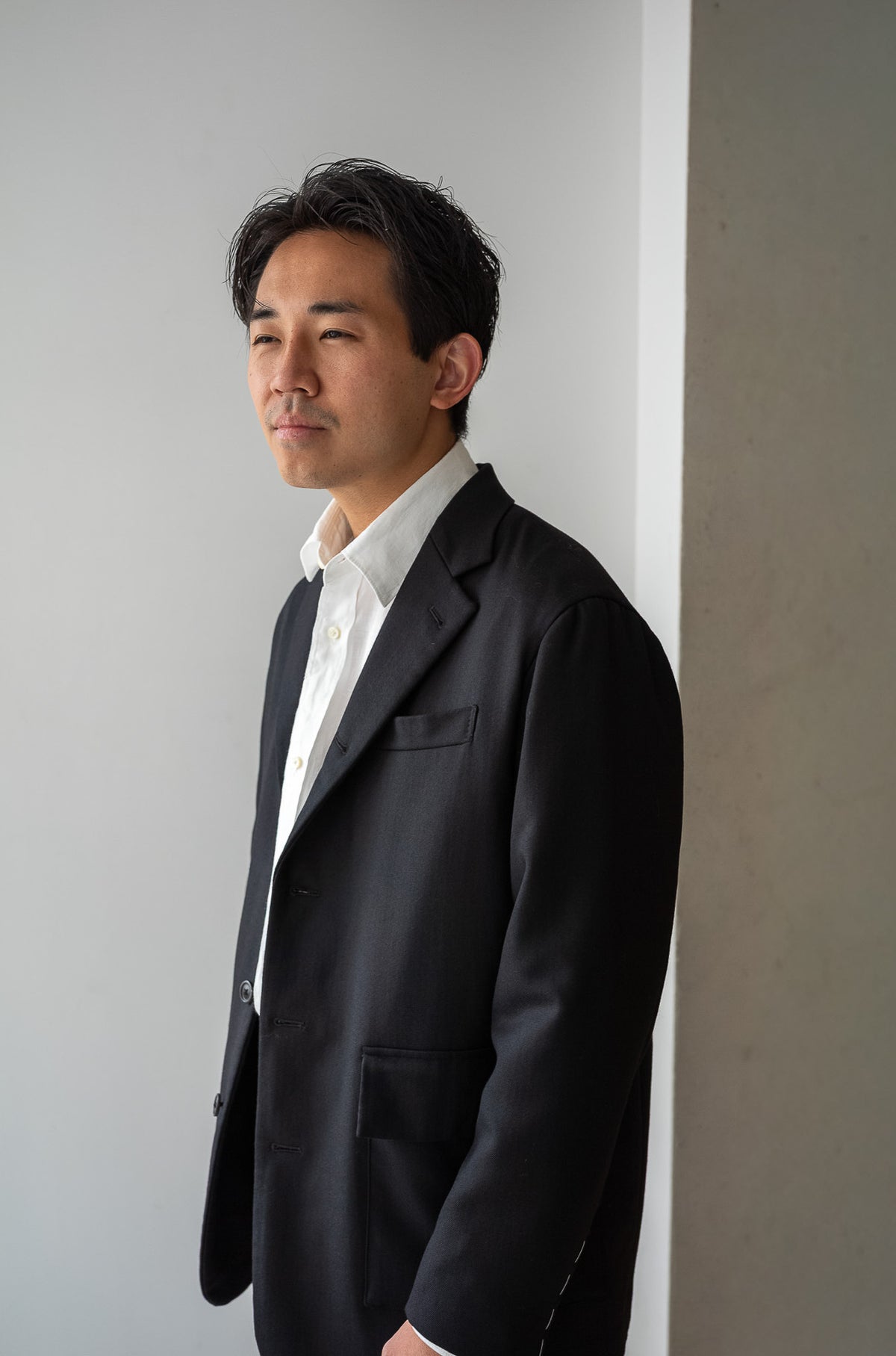 Double Cloth Directors Jacket 〈NOIR〉