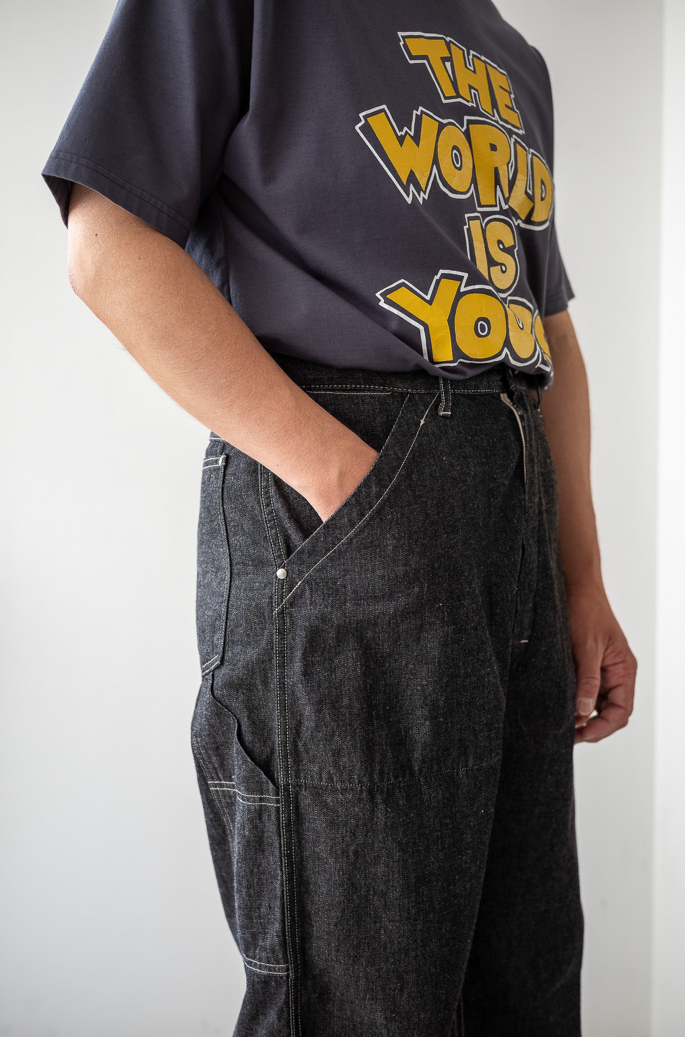 WW Ⅱ Work Trousers 〔BLACK〕
