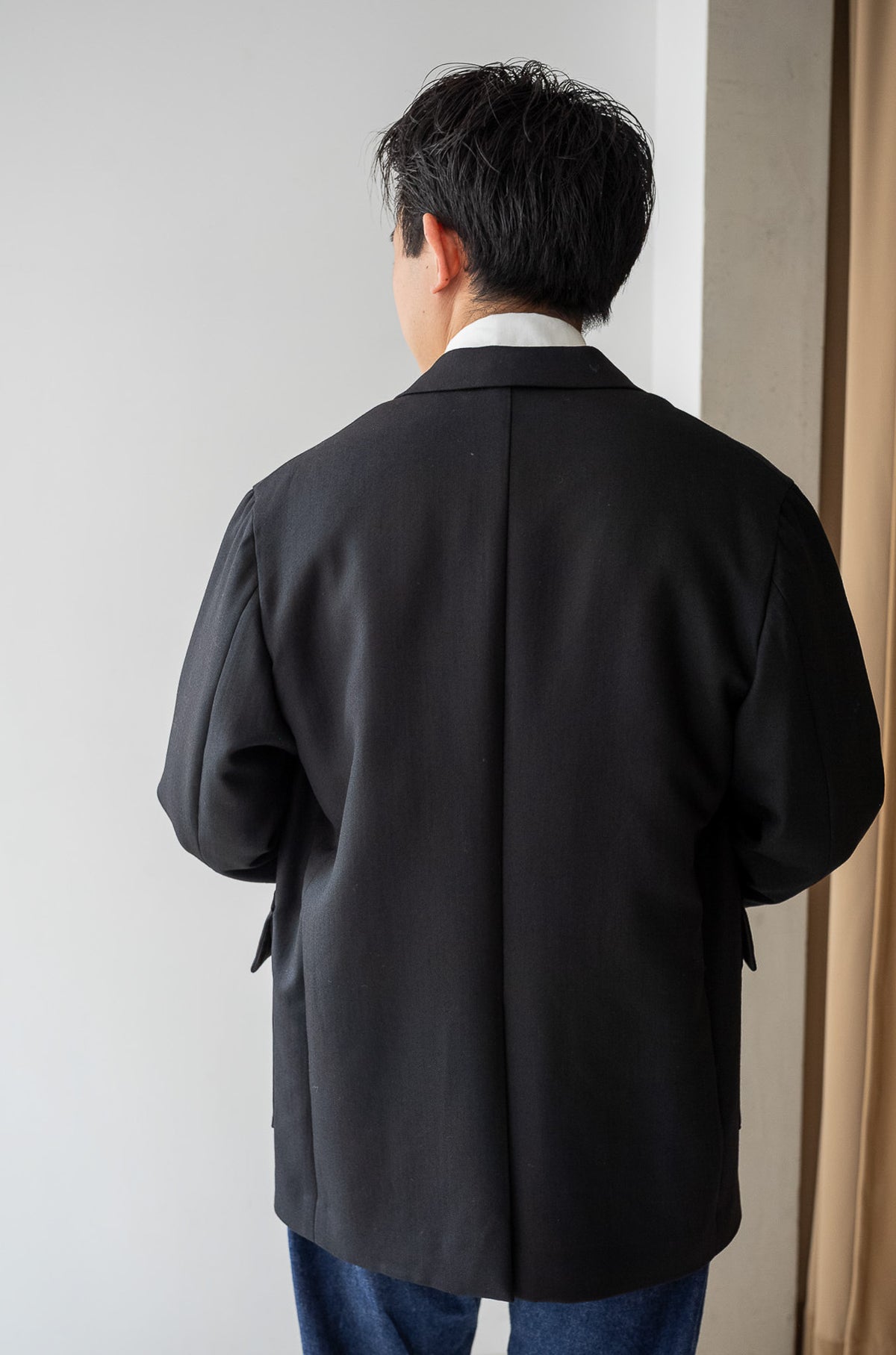 Double Cloth Directors Jacket 〈NOIR〉