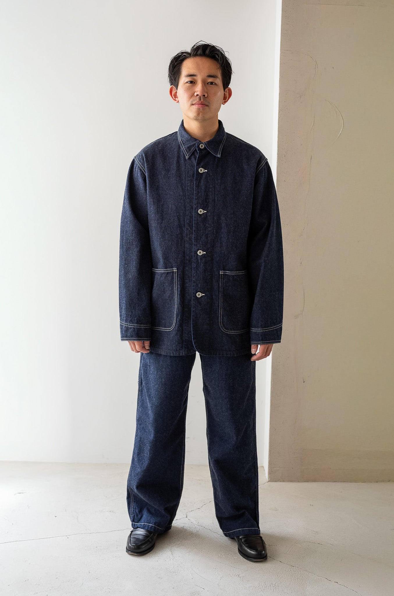 WW Ⅱ Coverall Jacket 〔INDIGO〕