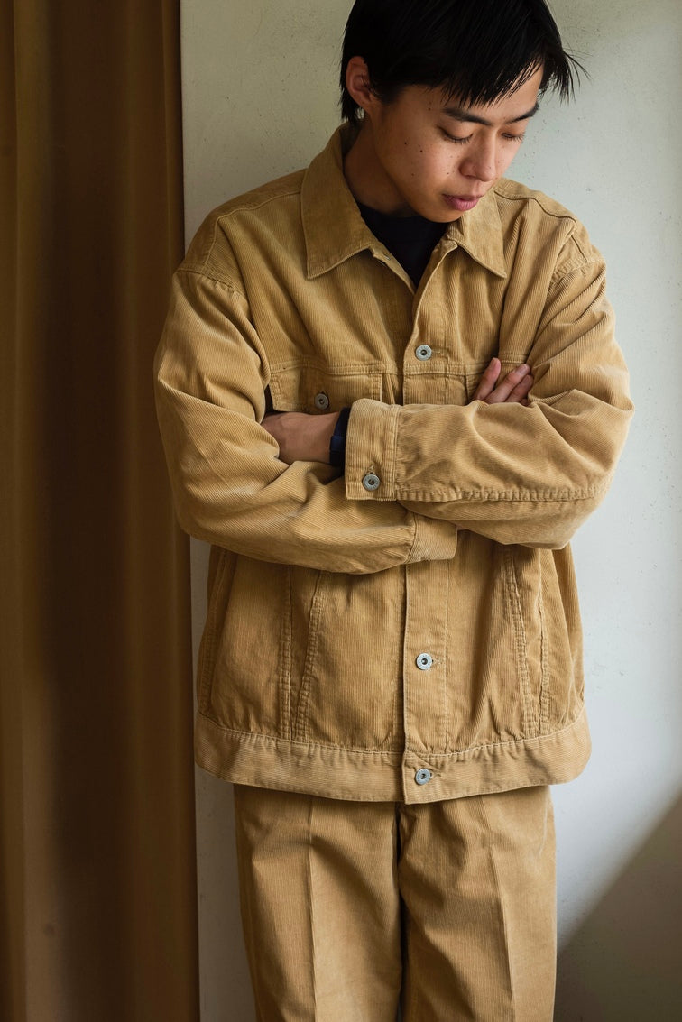 B*e様 2023AW CORD TRUCKER JACKET Cord Trucker Jacket | DKNY