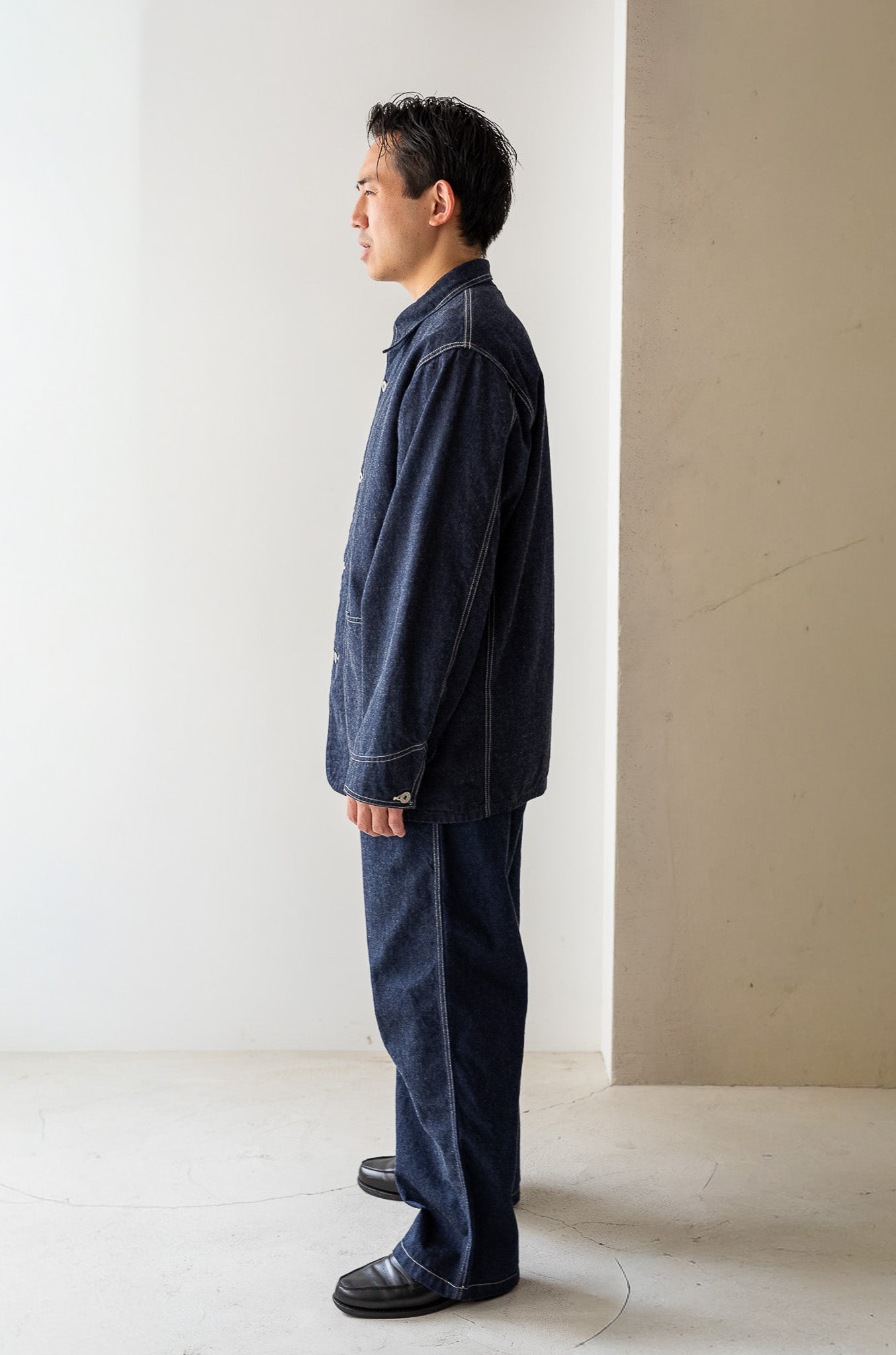 WW Ⅱ Coverall Jacket 〔INDIGO〕