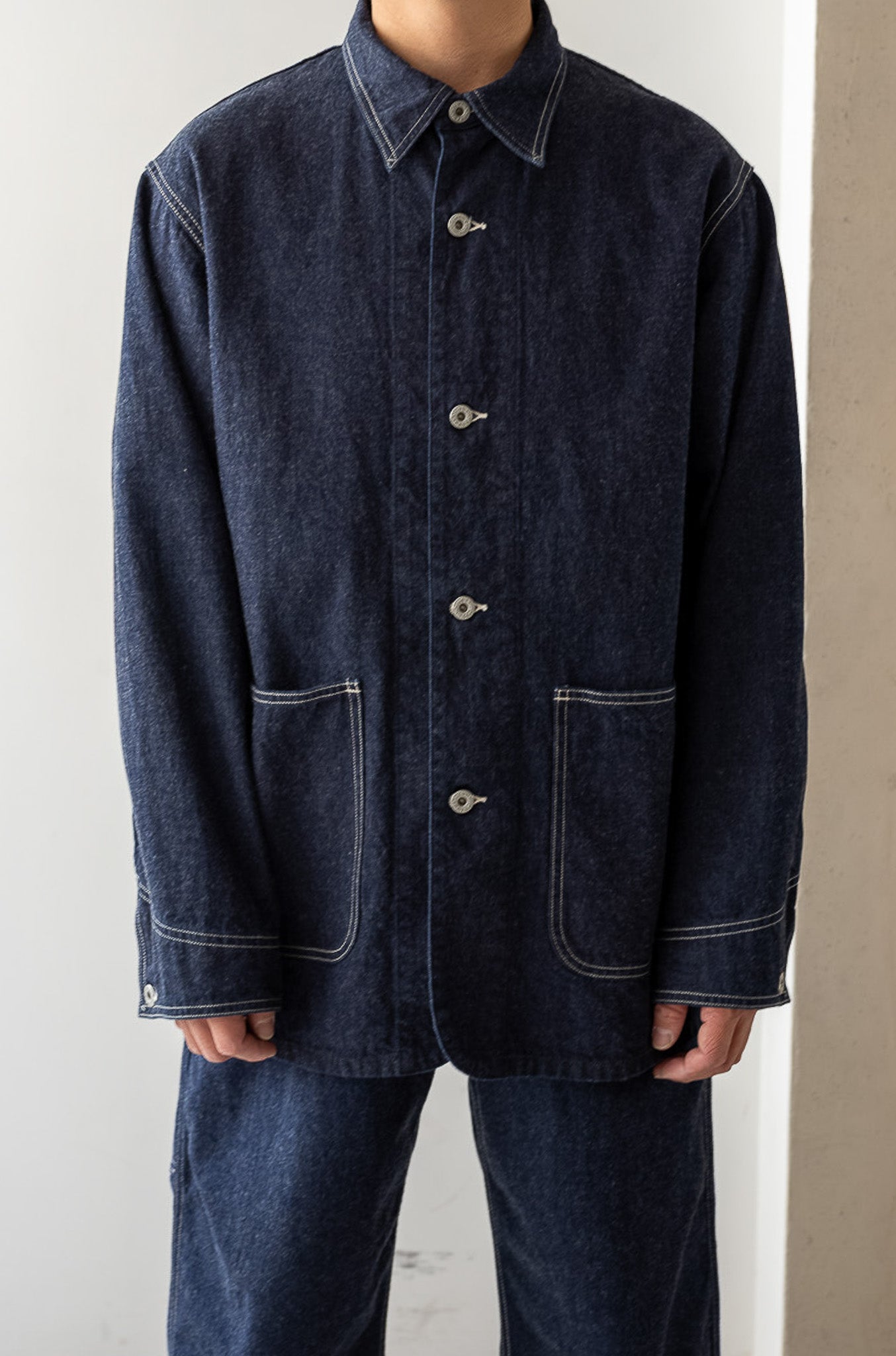 WW Ⅱ Coverall Jacket 〔INDIGO〕