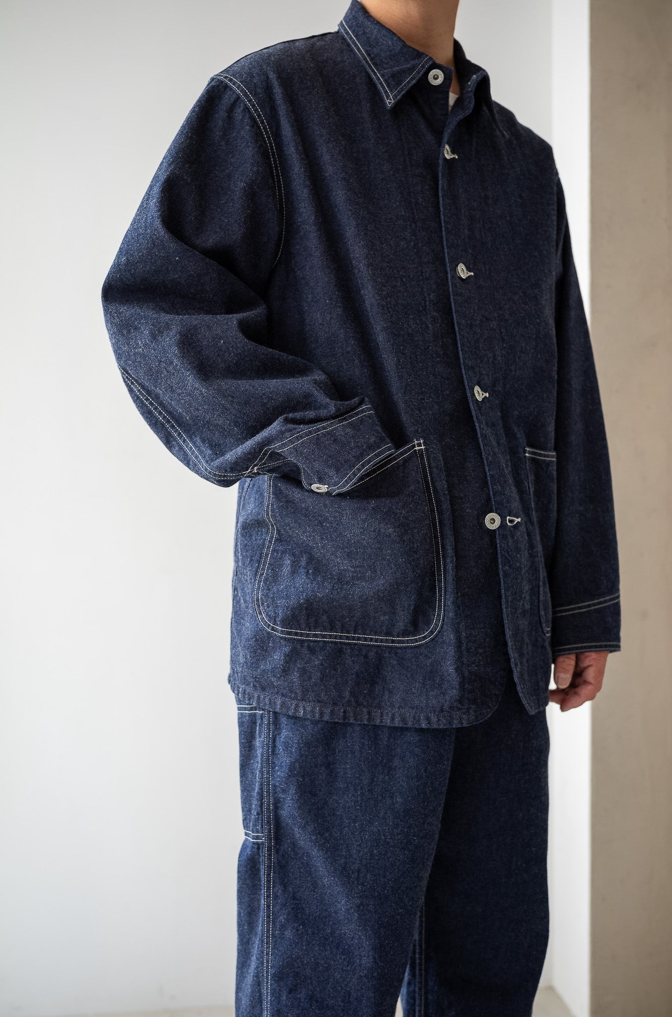 WW Ⅱ Coverall Jacket 〔INDIGO〕