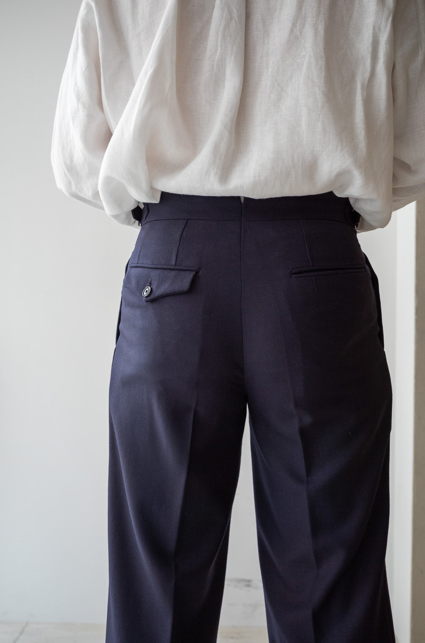 Fine Gabardine Suit〔NAVY〕