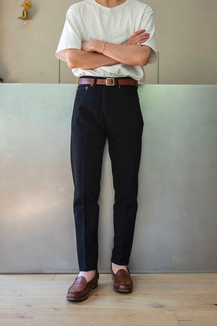 パンツ CANTATE DENIM FLARE TROUSERS cliche Denim Flare Trousers | cliché