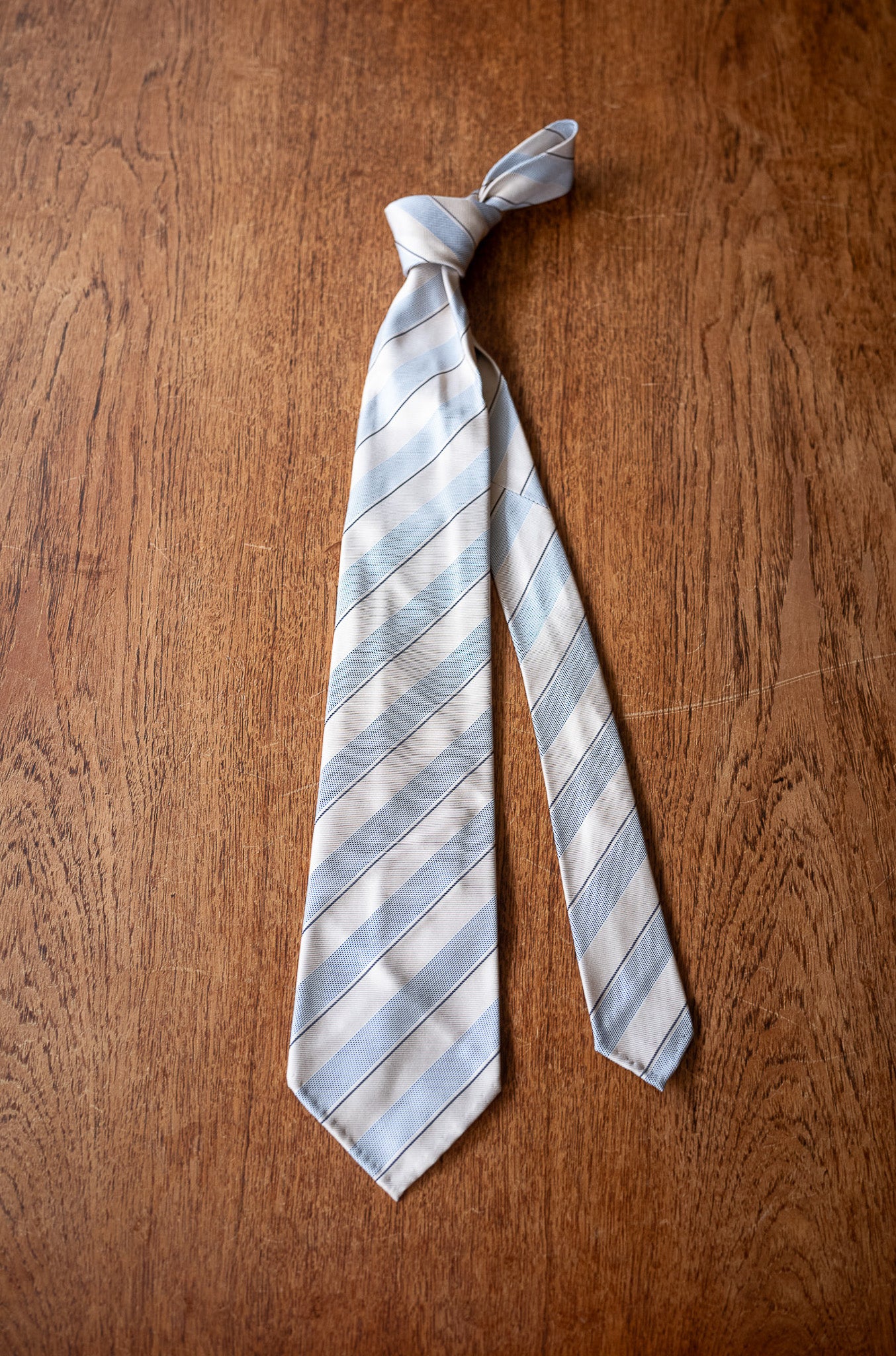 MOD 7 / SILK SETTE PIEGHE BORDER TIE