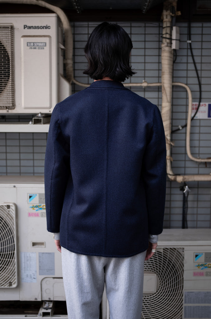 Hand Rever Wool Flannel Jacket