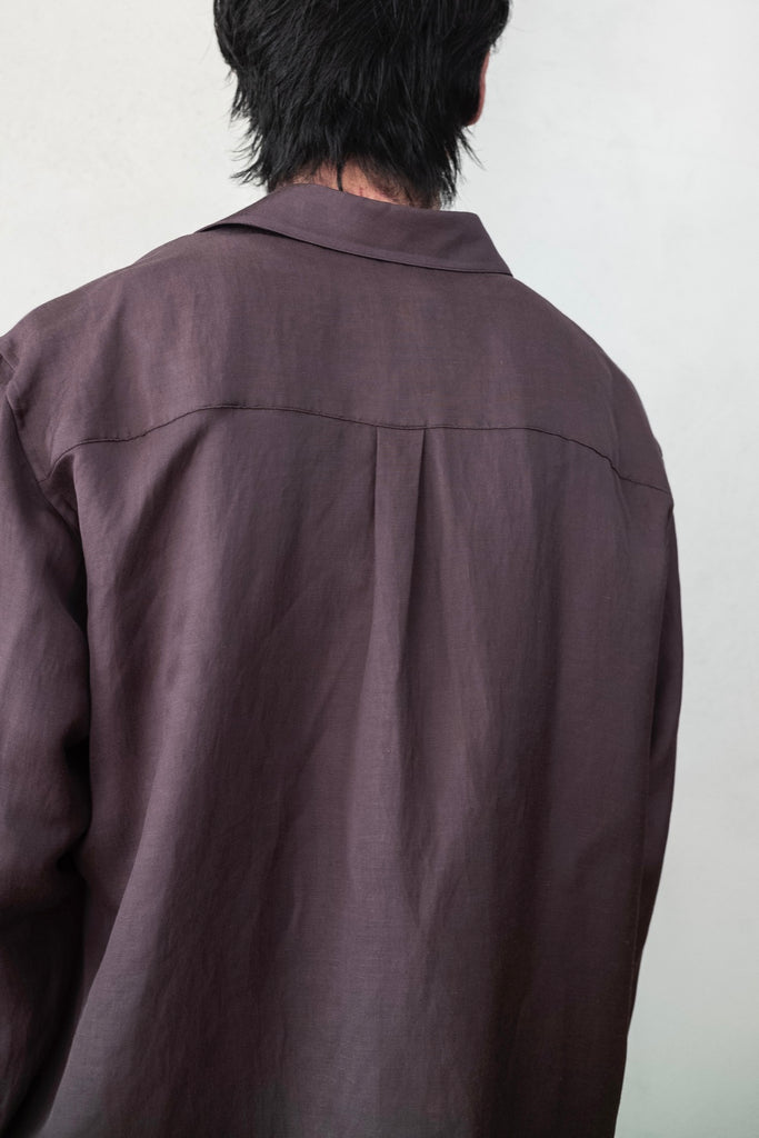 TWILL OVERSIZED SKIPPER SHIRT