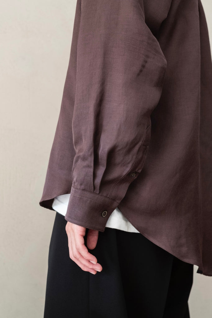 TWILL OVERSIZED SKIPPER SHIRT