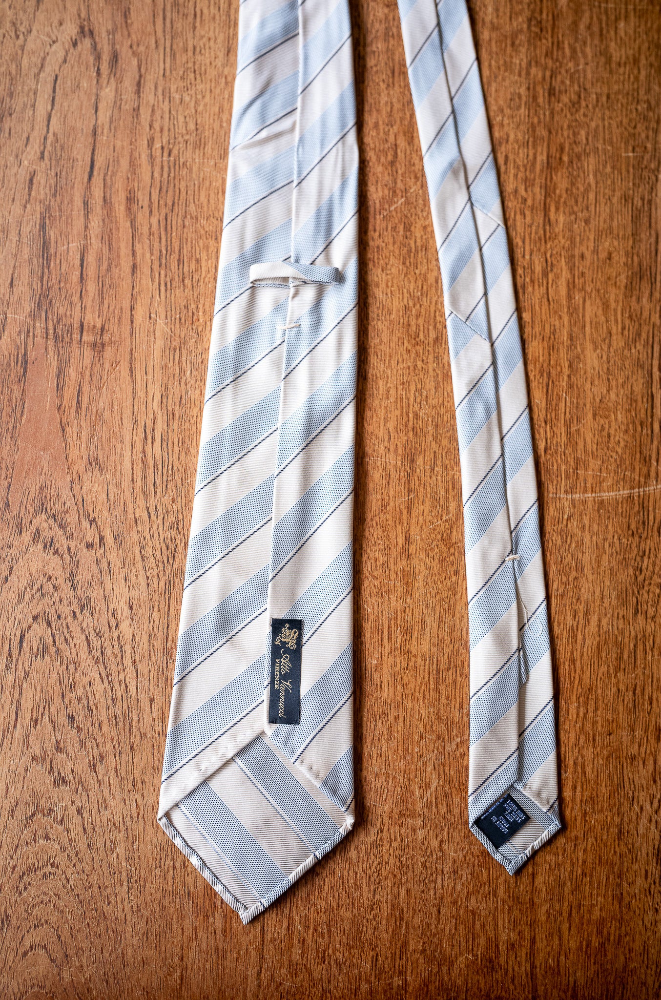 MOD 7 / SILK SETTE PIEGHE BORDER TIE