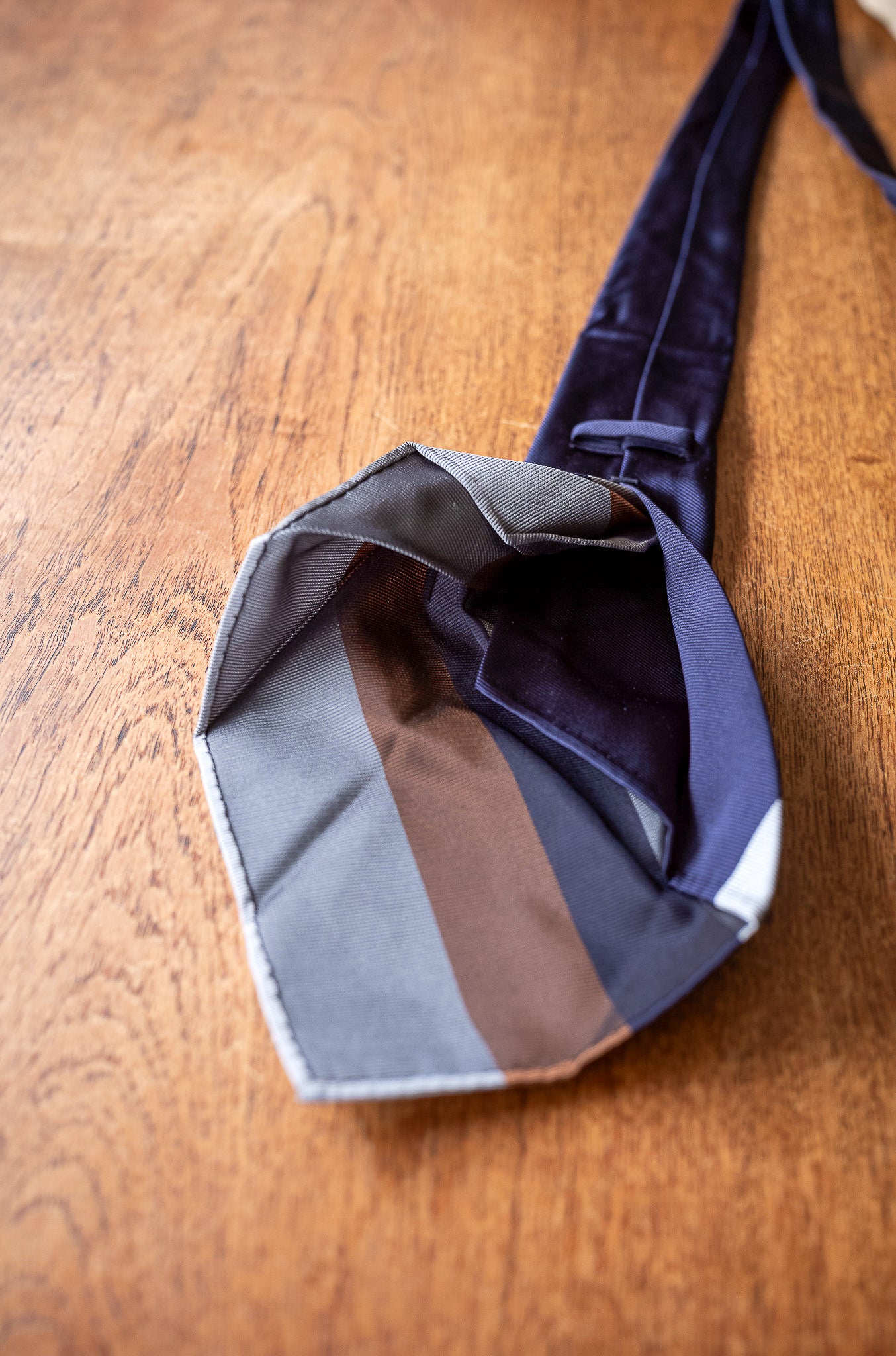 MOD 7 / SETTE PIEGHE TIE 〔NAVY〕