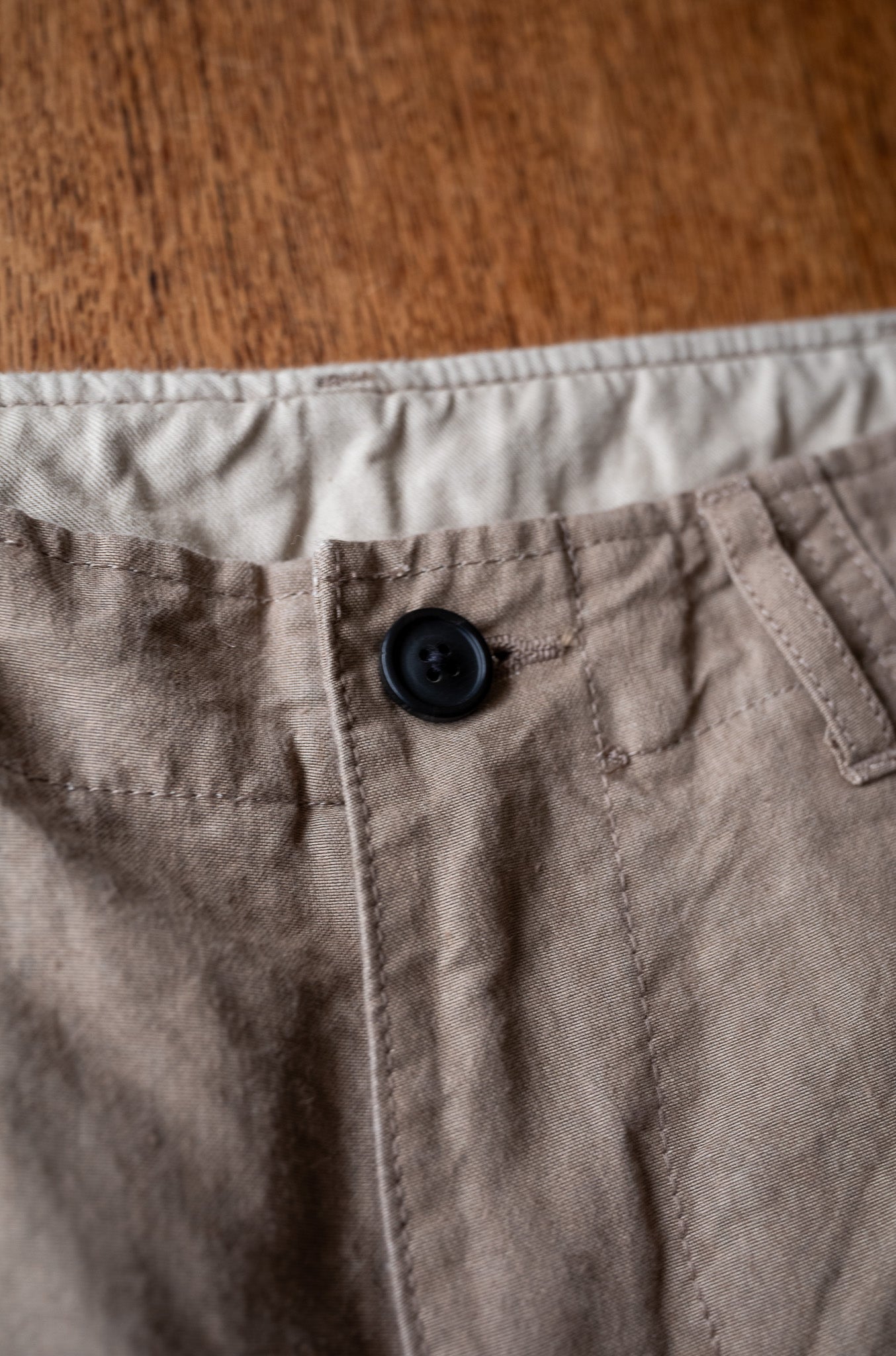 Linen Washi M51 Cargo Pants 〔TAN〕