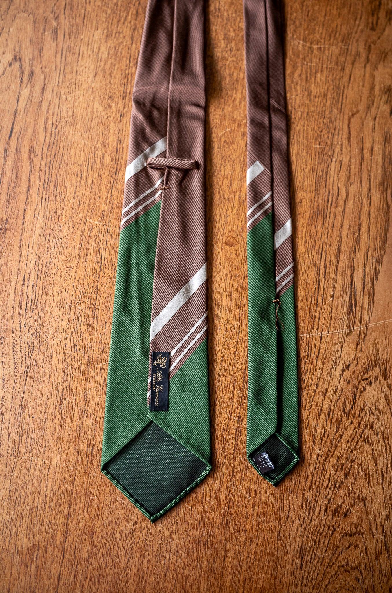 EX) MOD 7 / PANEL BORDER SETTE PIEGHE TIE
