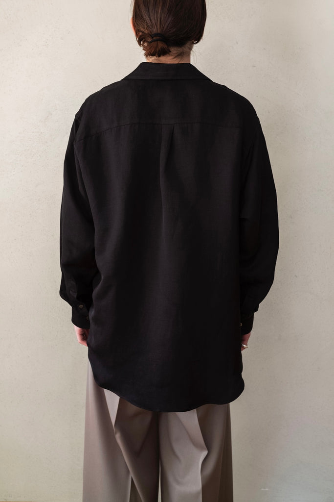 TWILL OVERSIZED SKIPPER SHIRT