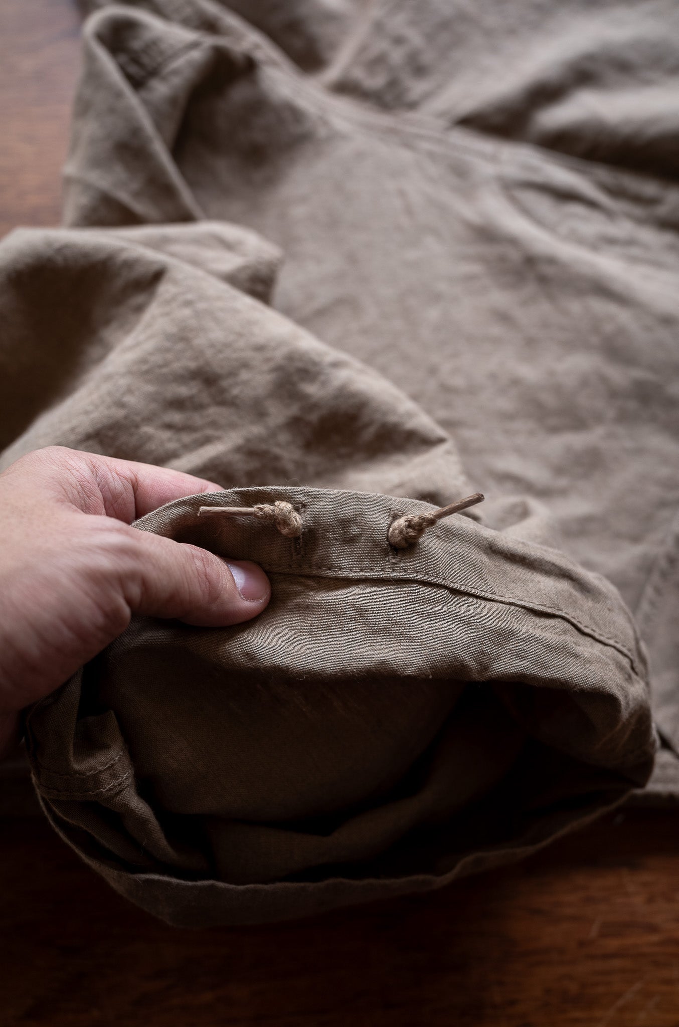 Linen Washi M51 Cargo Pants 〔TAN〕