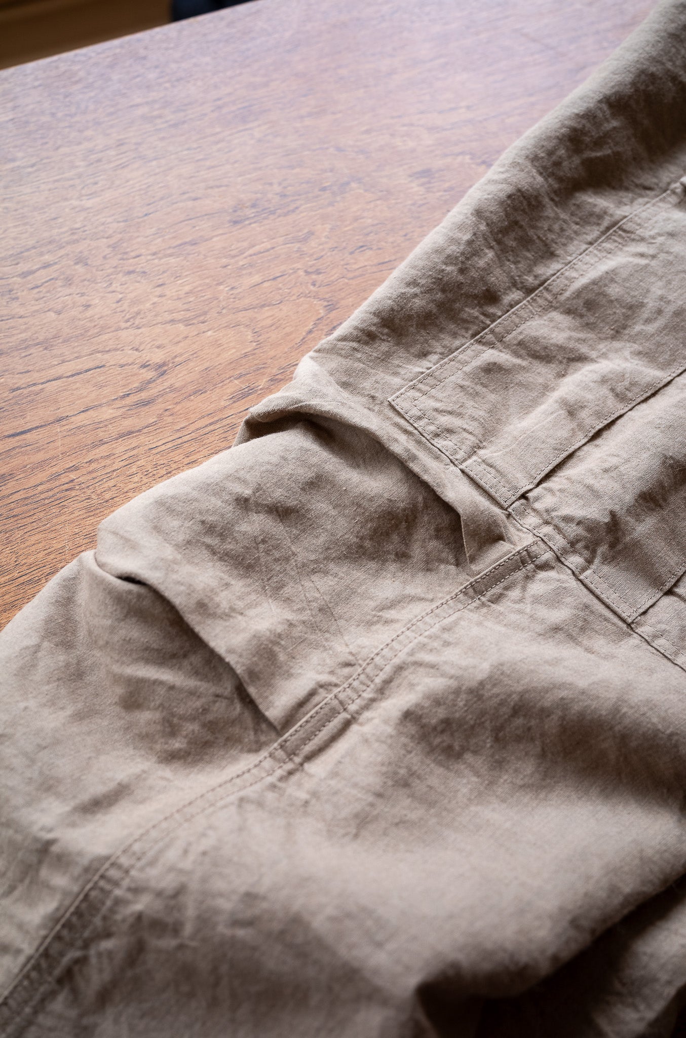 Linen Washi M51 Cargo Pants 〔TAN〕