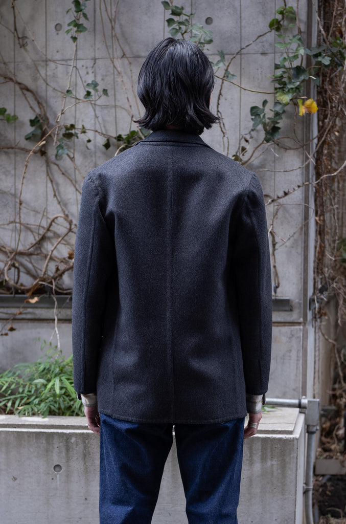 Hand Rever Wool Flannel Jacket