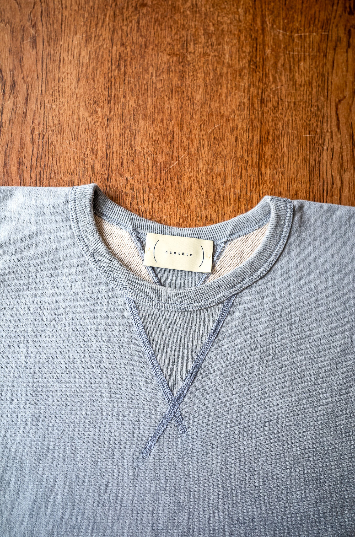 Essential Sweat Pullover 〔DIRTY L/GRAY〕