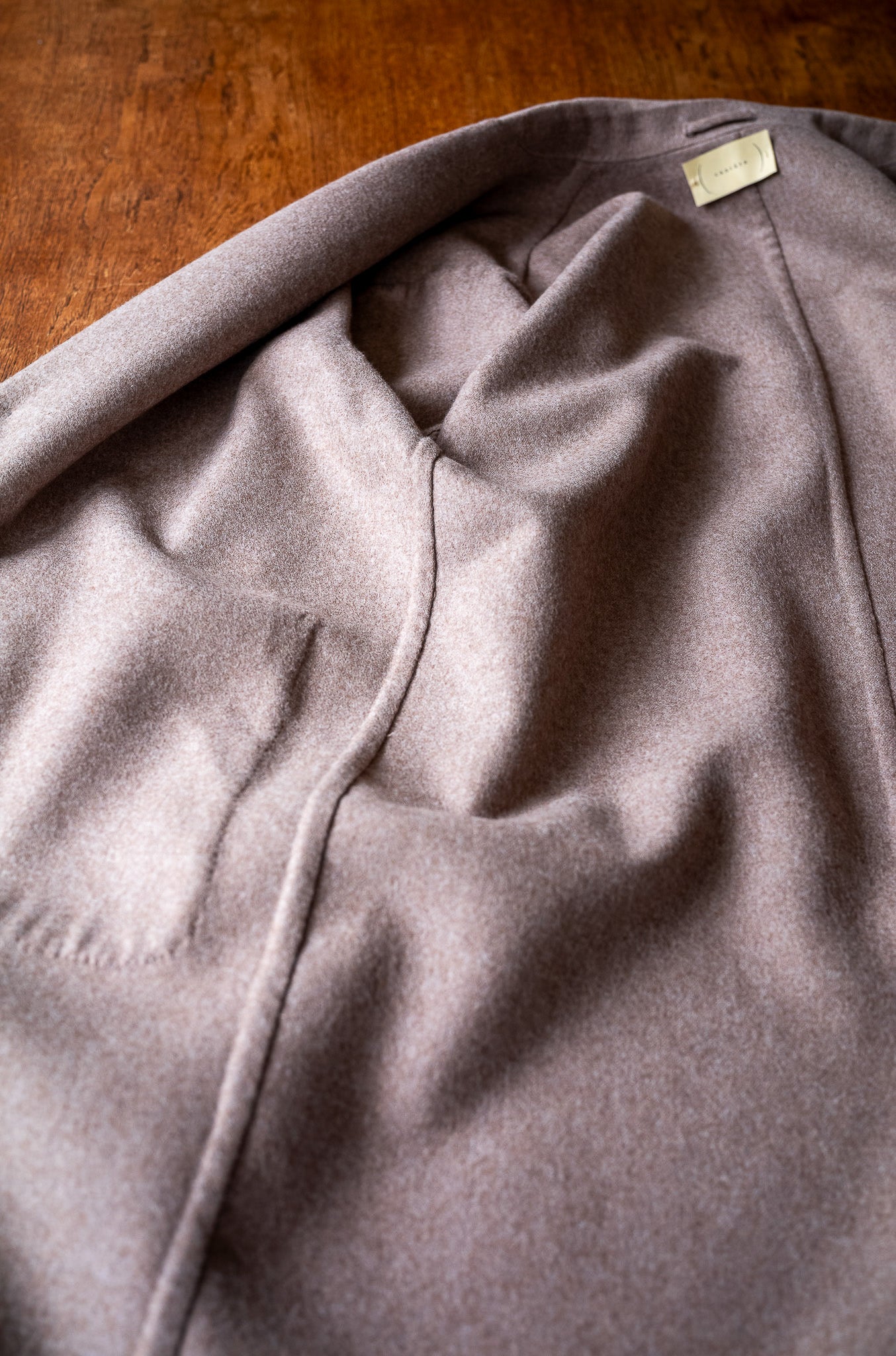 Hand Rever Chesterfield Coat〔ECRU〕