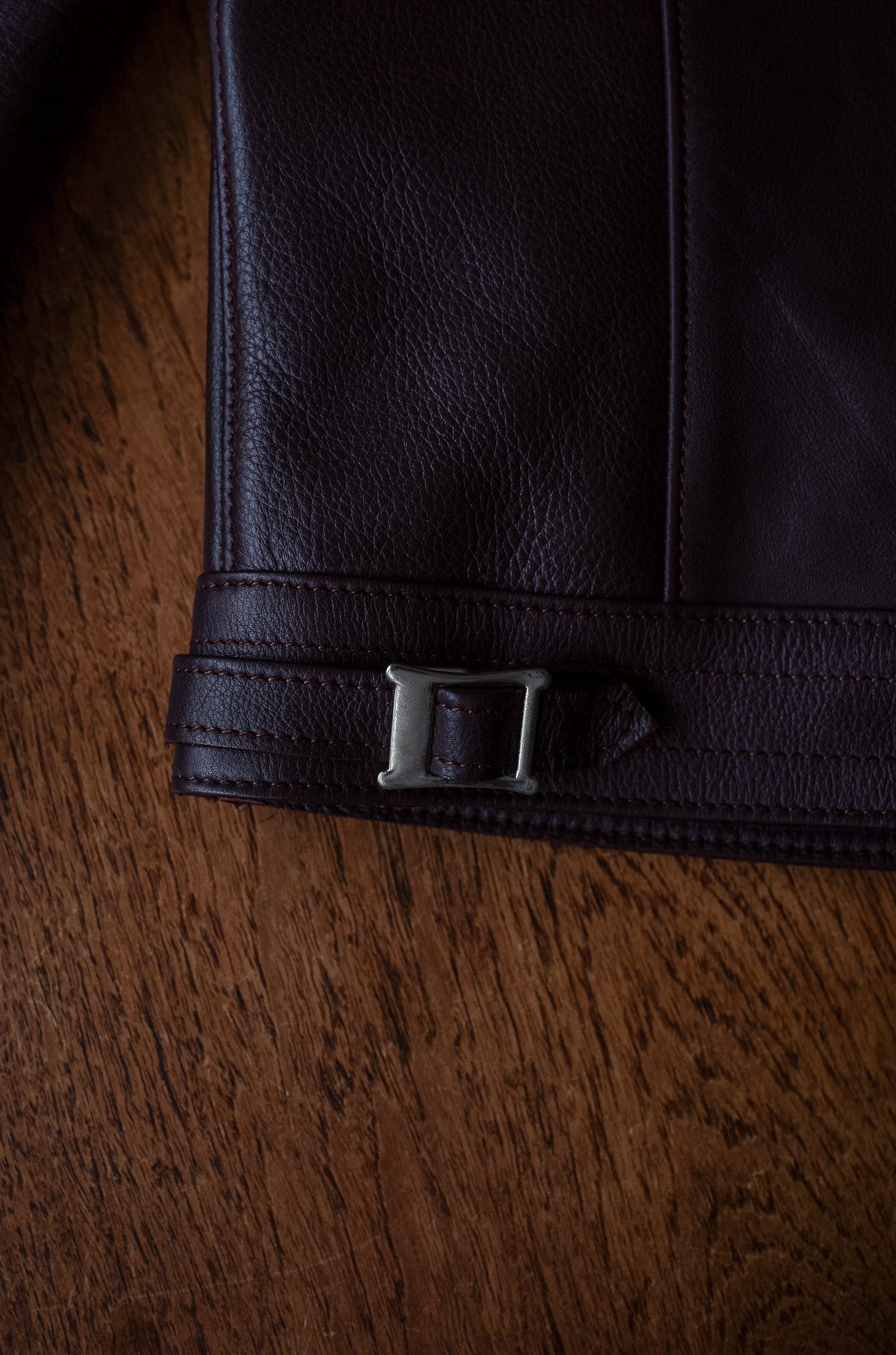 British Leather Jacket〔BORDEAUX〕