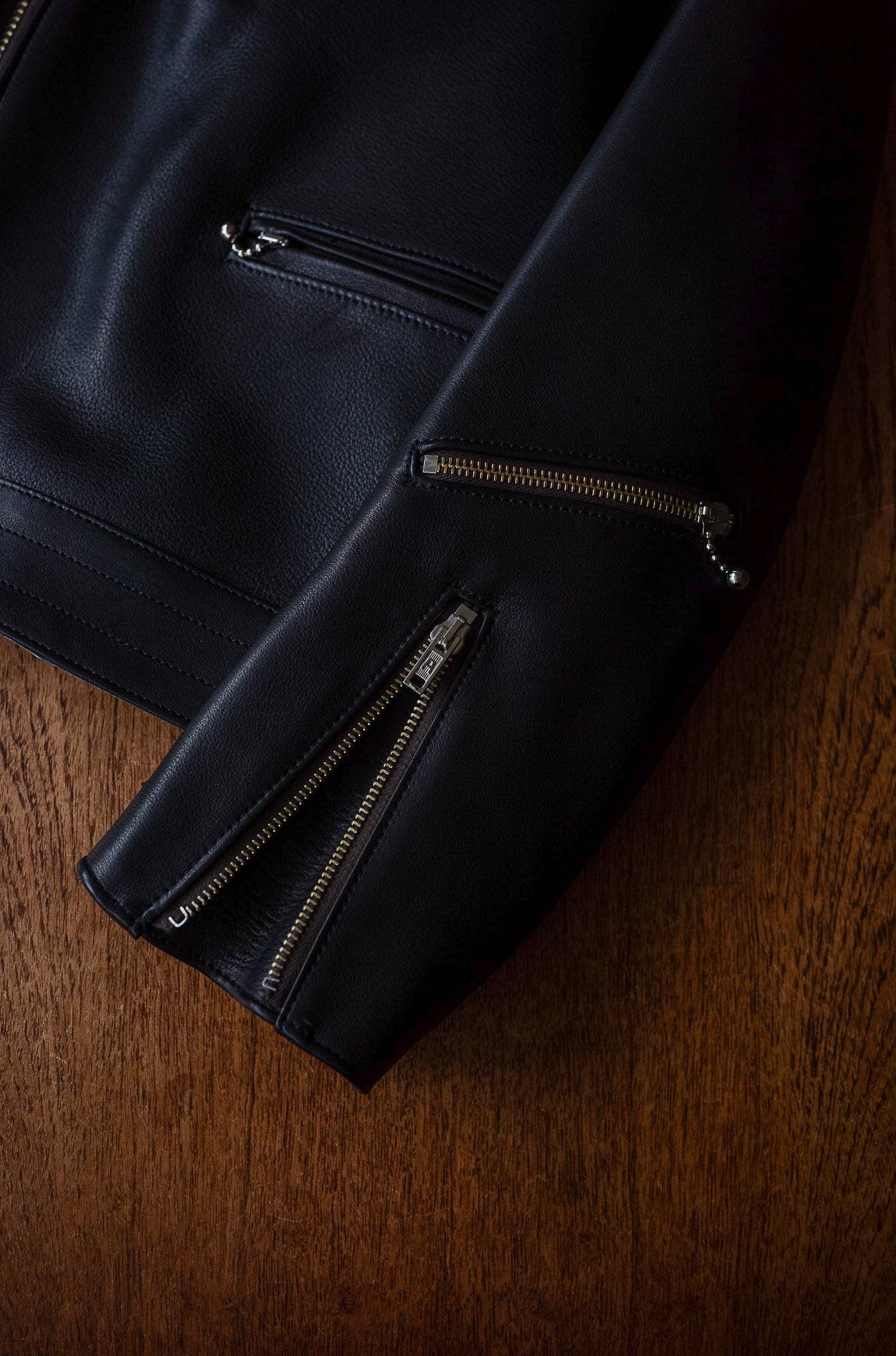 British Leather Jacket〔NOIR〕