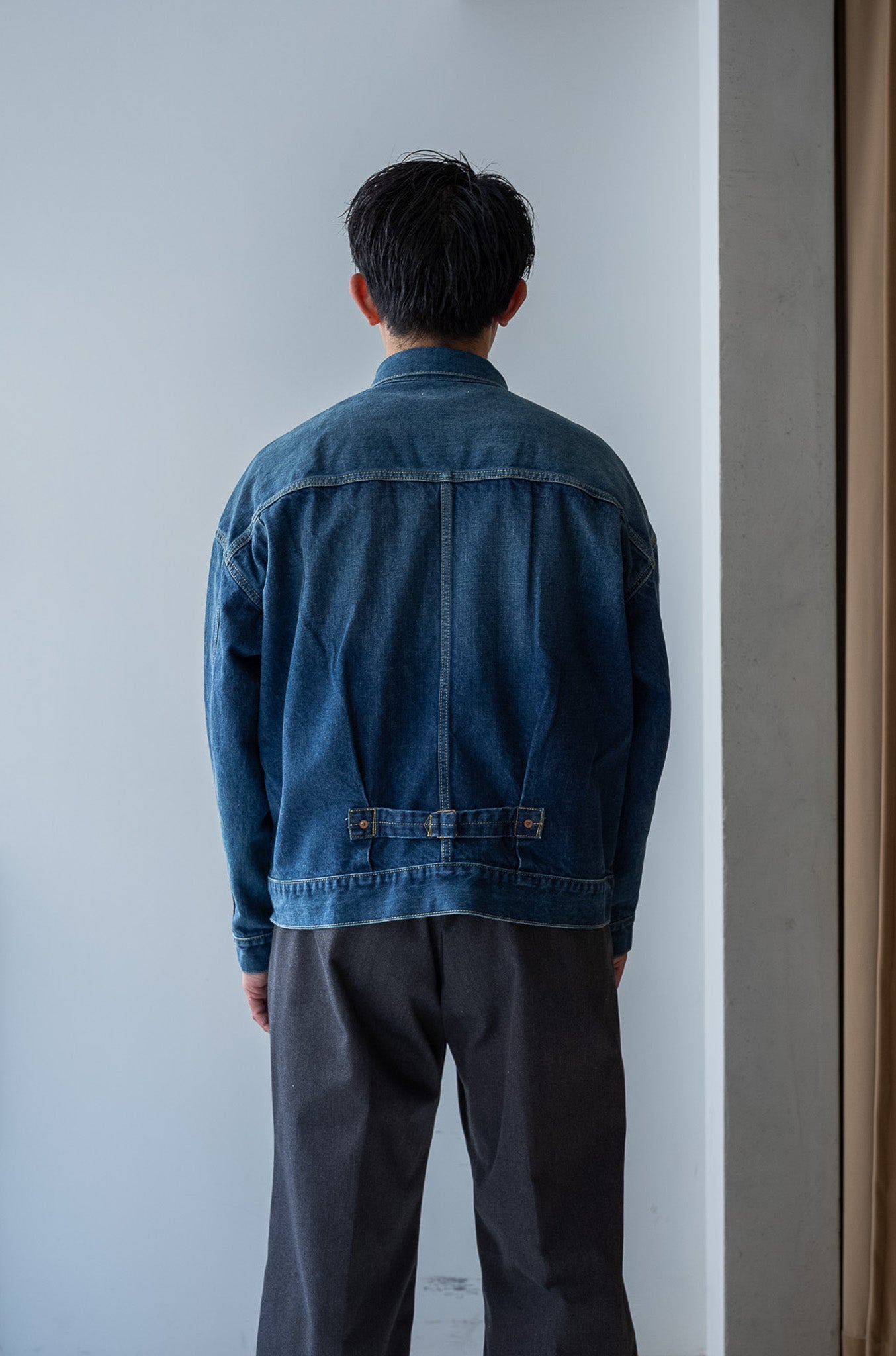 WWⅡ T-Back Jacket-VINTAGE WASH 〔DUSK INDIGO〕 – cliché