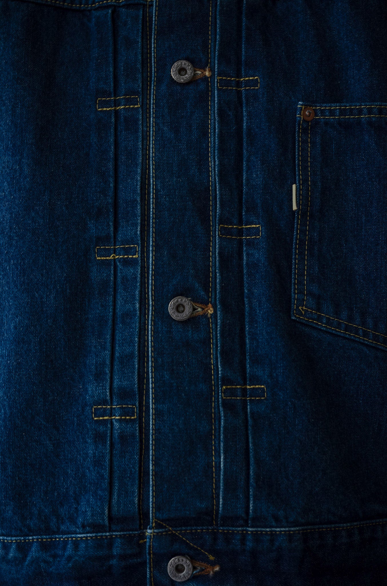 WWⅡ T-Back Jacket-VINTAGE WASH 〔DUSK INDIGO〕 – cliché