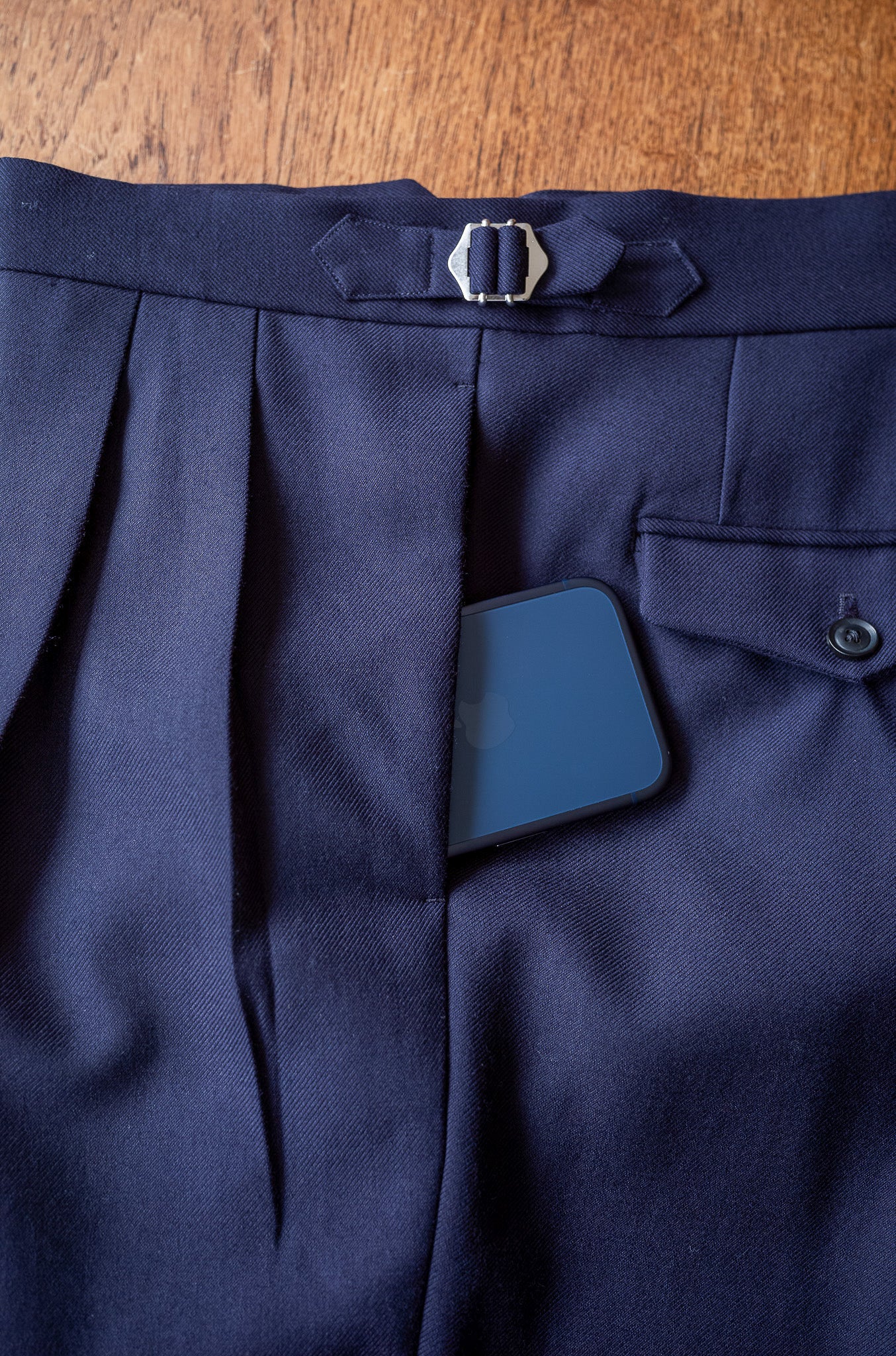 Fine Gabardine Suit〔NAVY〕