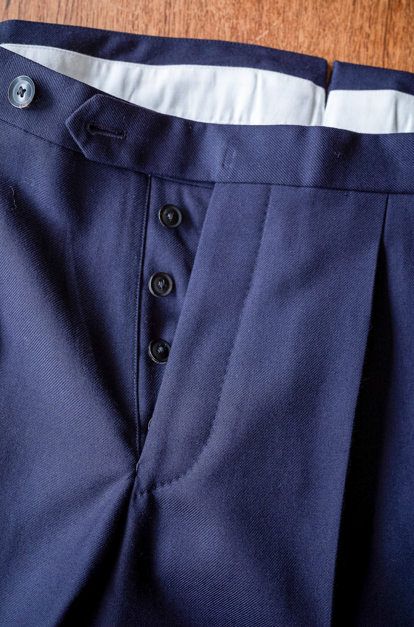Fine Gabardine Suit〔NAVY〕