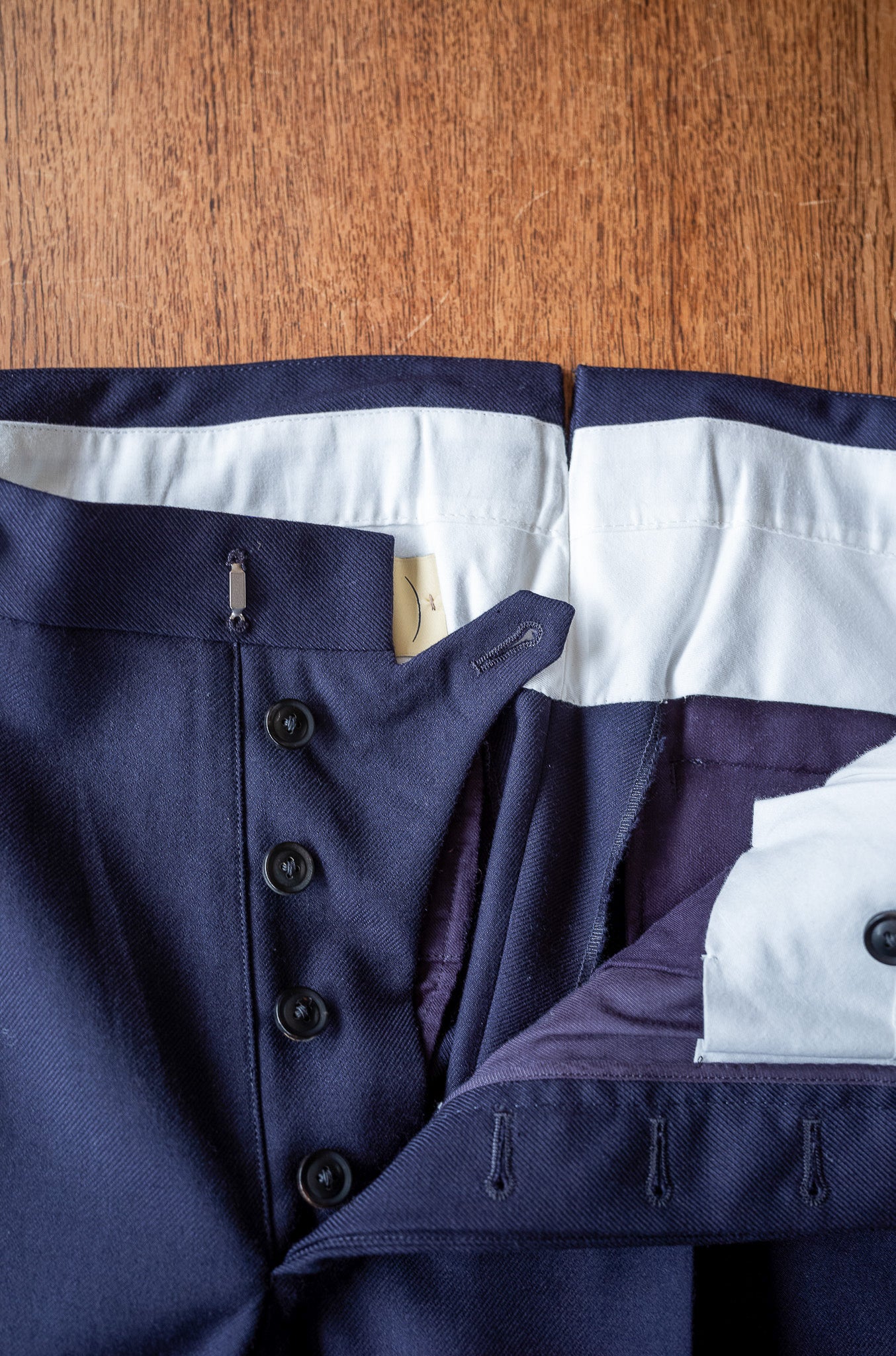 Fine Gabardine Suit〔NAVY〕
