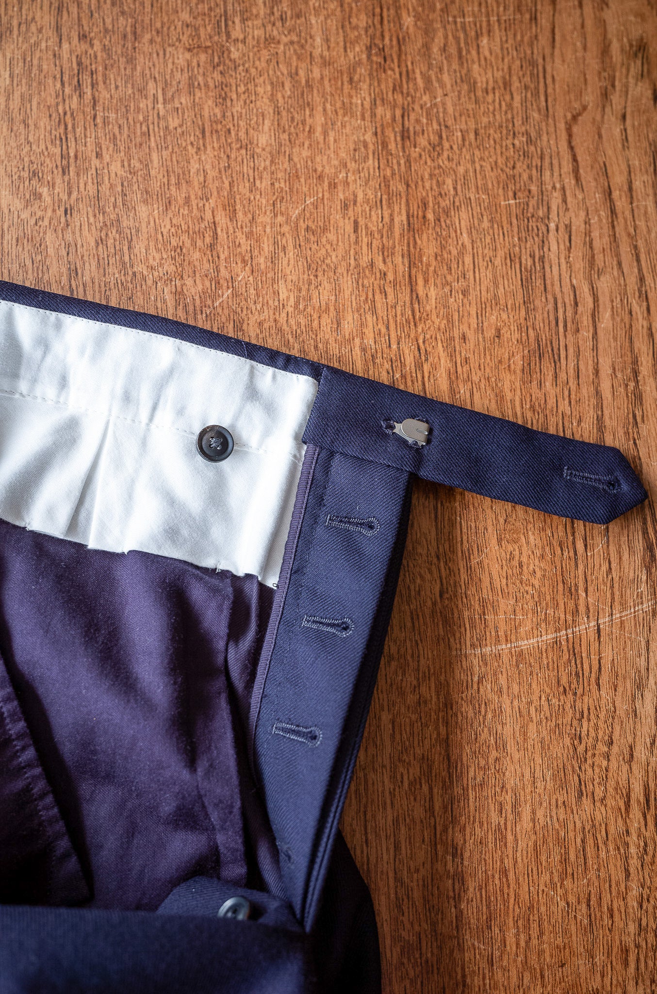 Fine Gabardine Suit〔NAVY〕