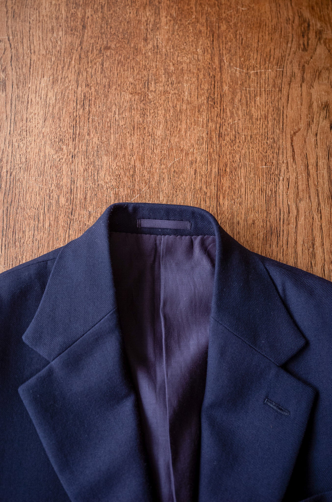 Fine Gabardine Suit〔NAVY〕