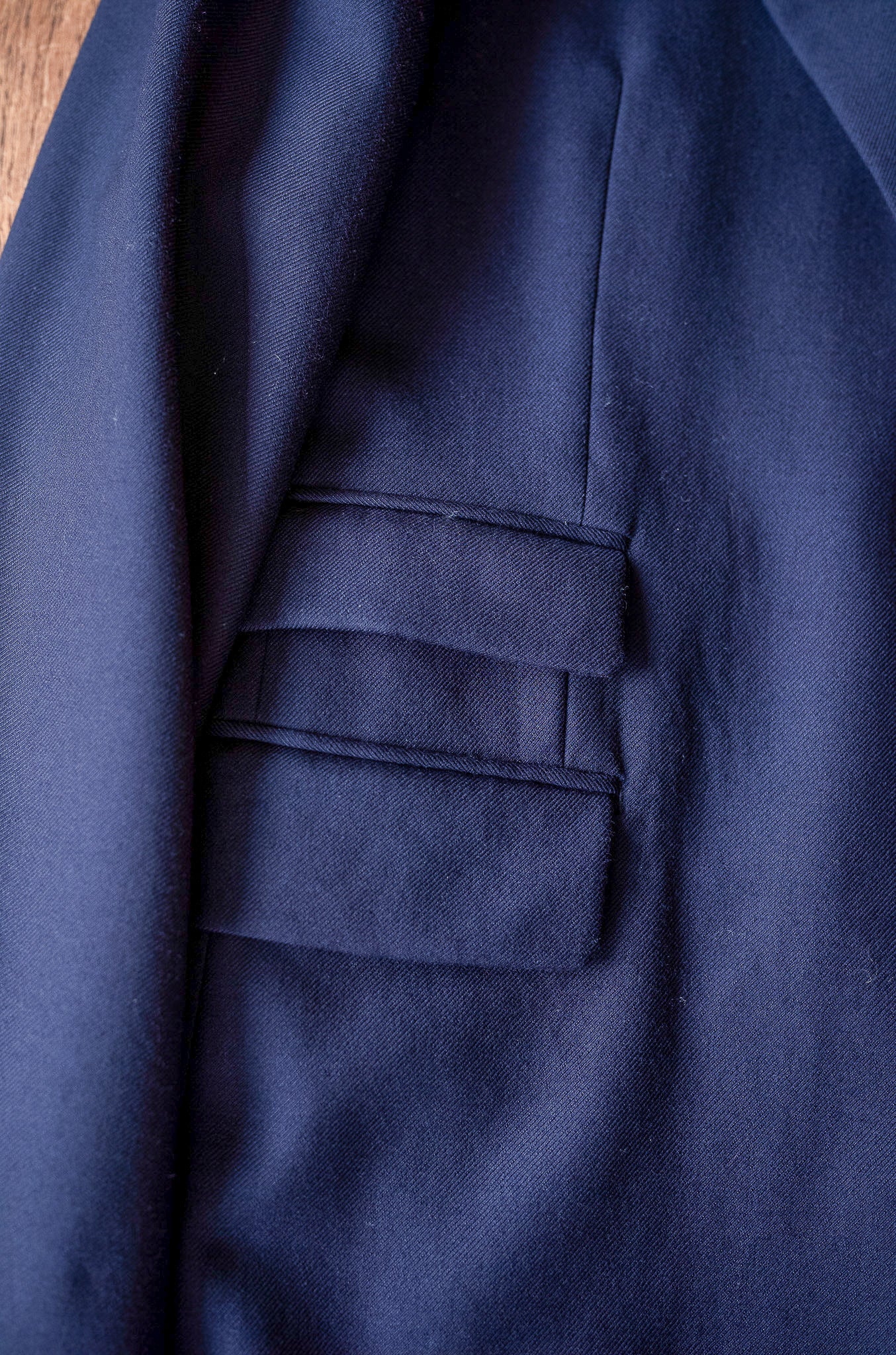 Fine Gabardine Suit〔NAVY〕