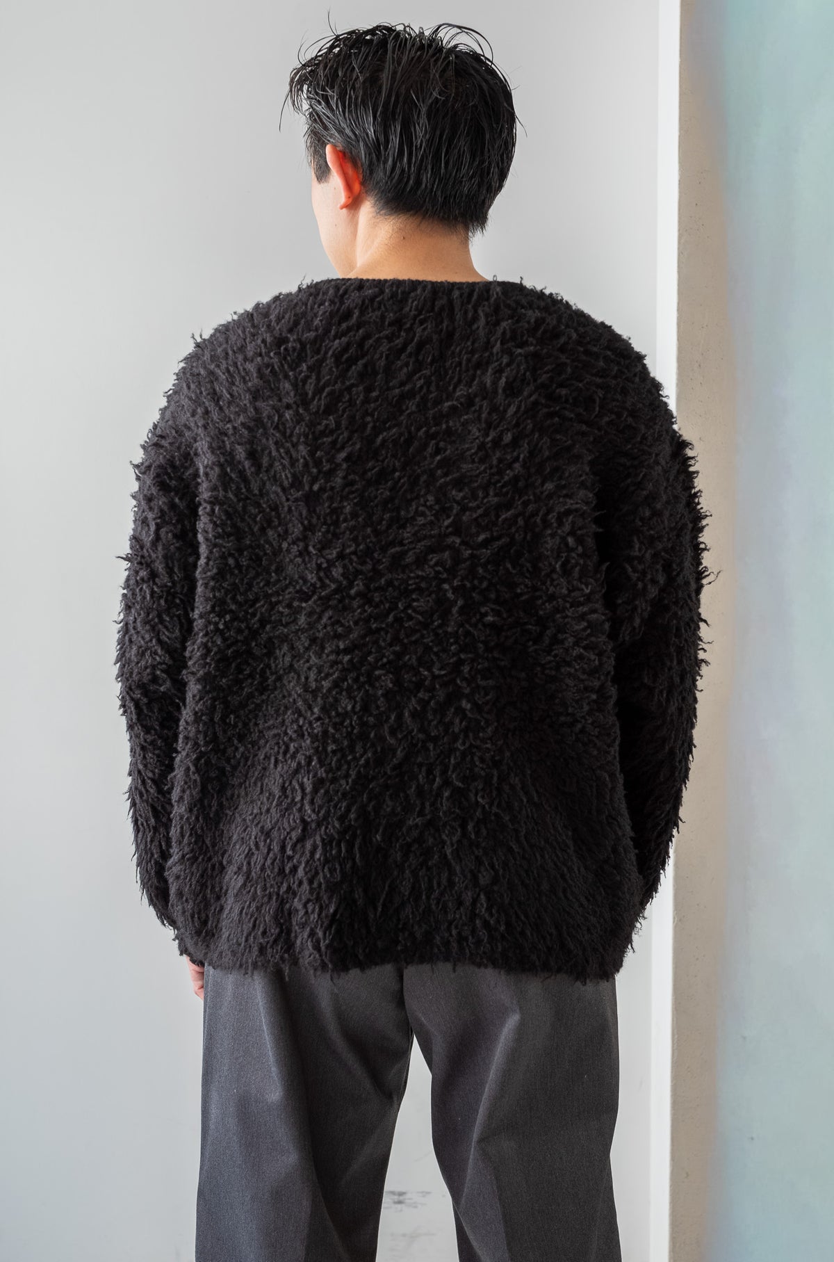 Furry Cashmere Cardigan 〈BEAR〉
