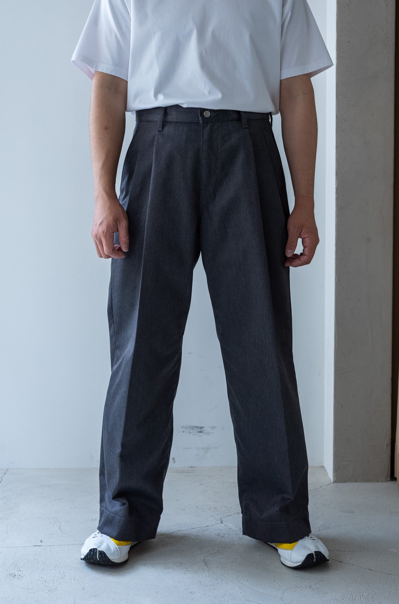【値下げ】Cliche EX WIDE TROUSERS サイズS cliché