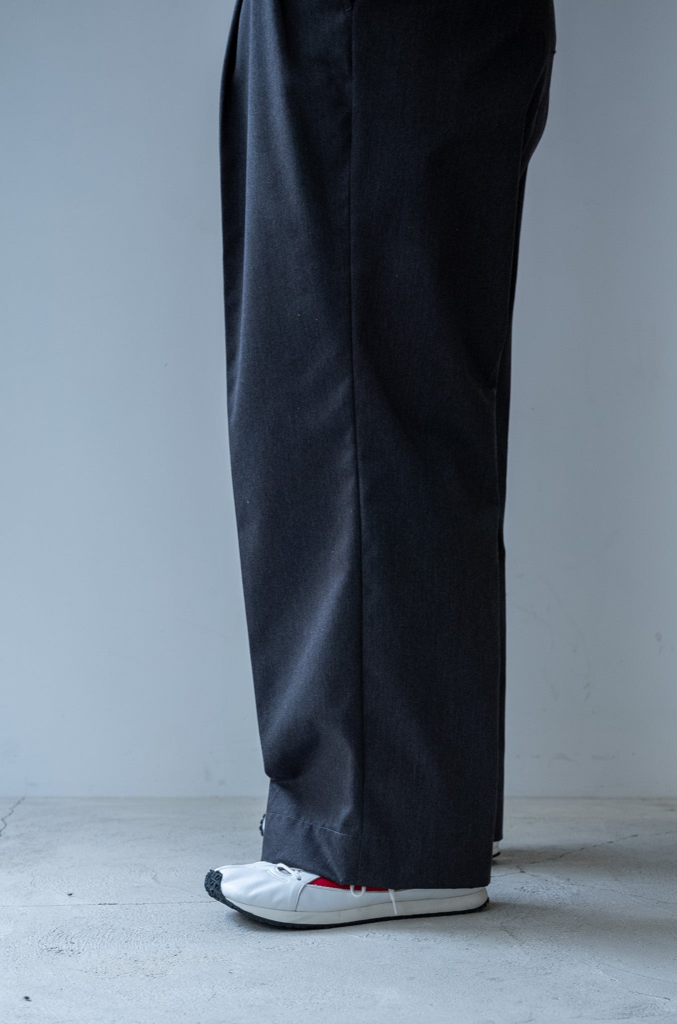 EX WIDE TROUSERS 〔GRAY〕 – cliché