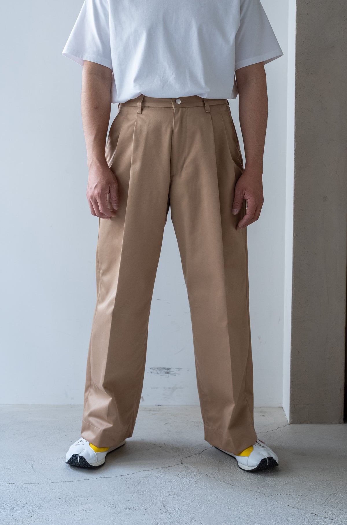 EX WIDE TROUSERS 〔NEW BEIGE〕