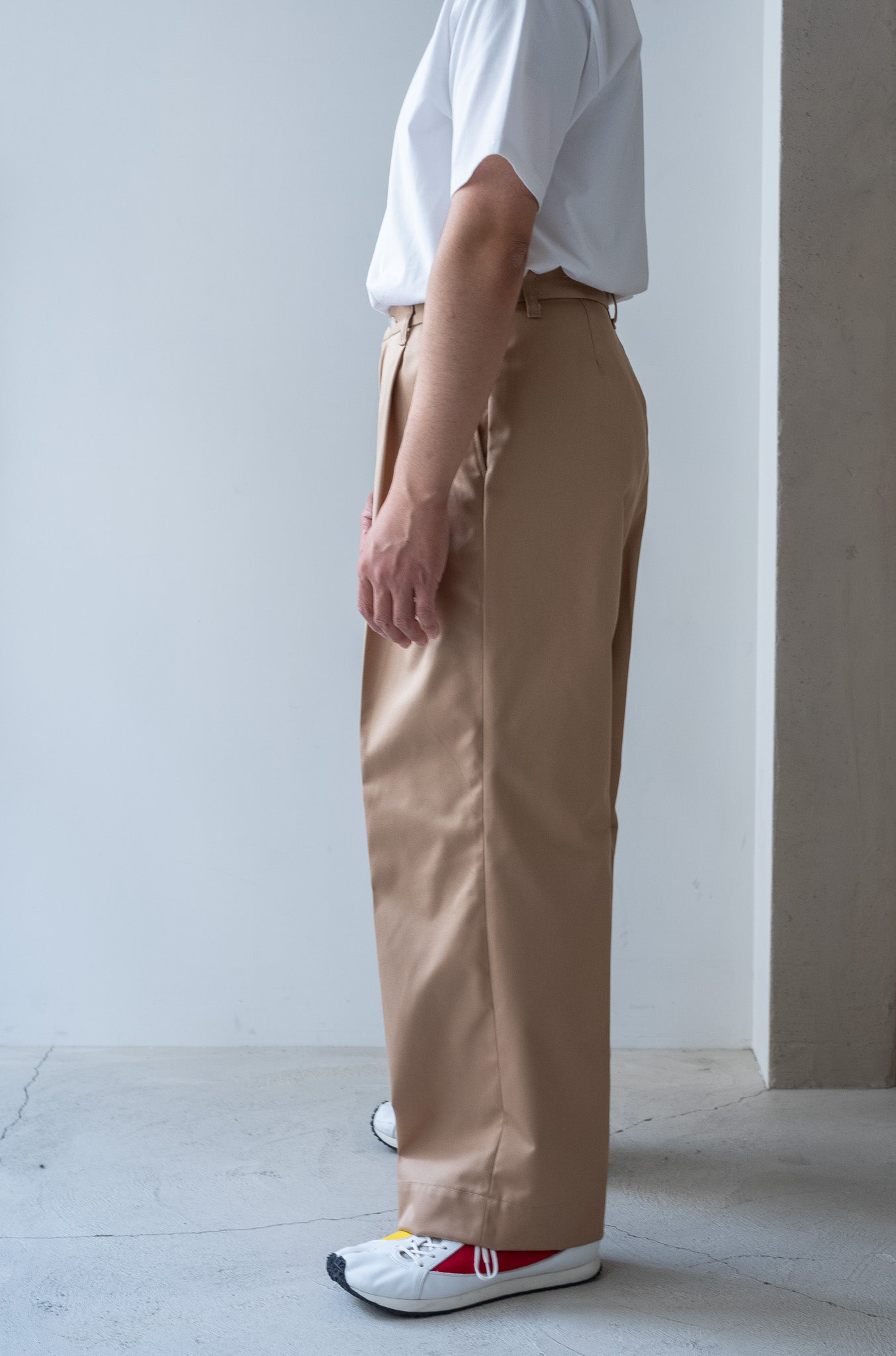 EX WIDE TROUSERS 〔NEW BEIGE〕