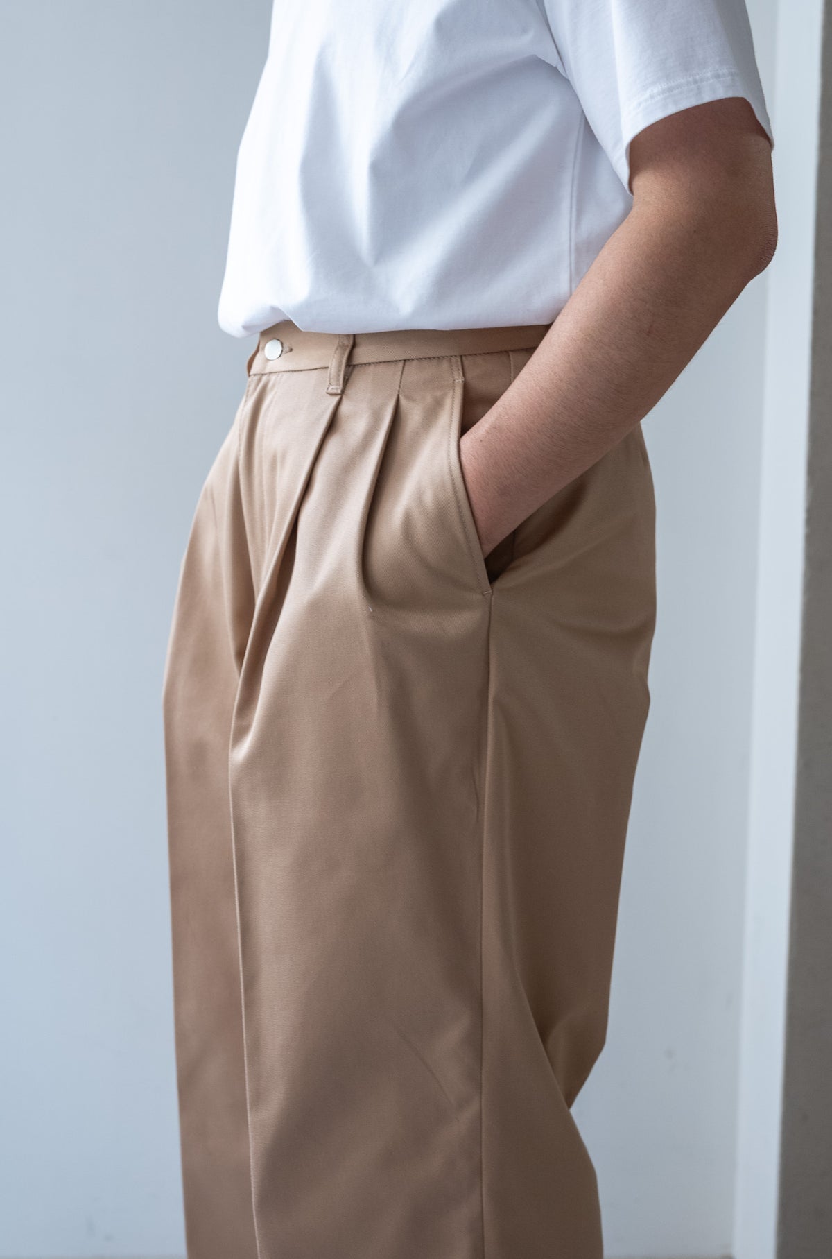EX WIDE TROUSERS 〔NEW BEIGE〕