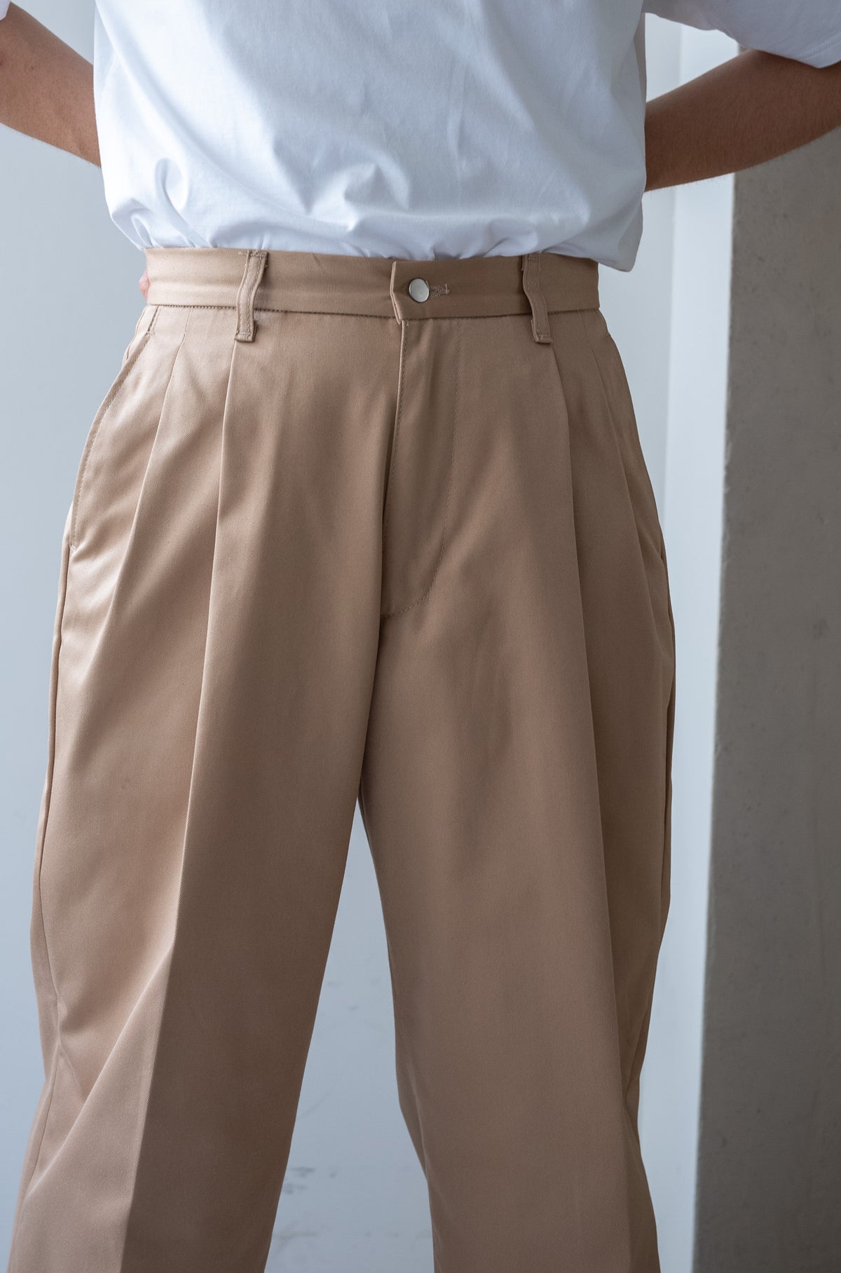 EX WIDE TROUSERS 〔NEW BEIGE〕