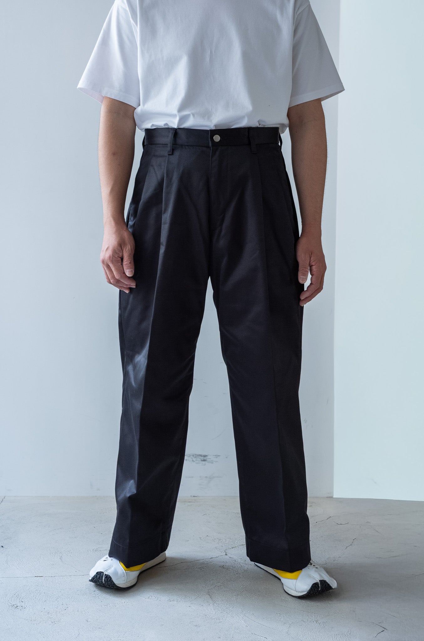 EX Wide Trousers 〈BLACK〉 – cliché