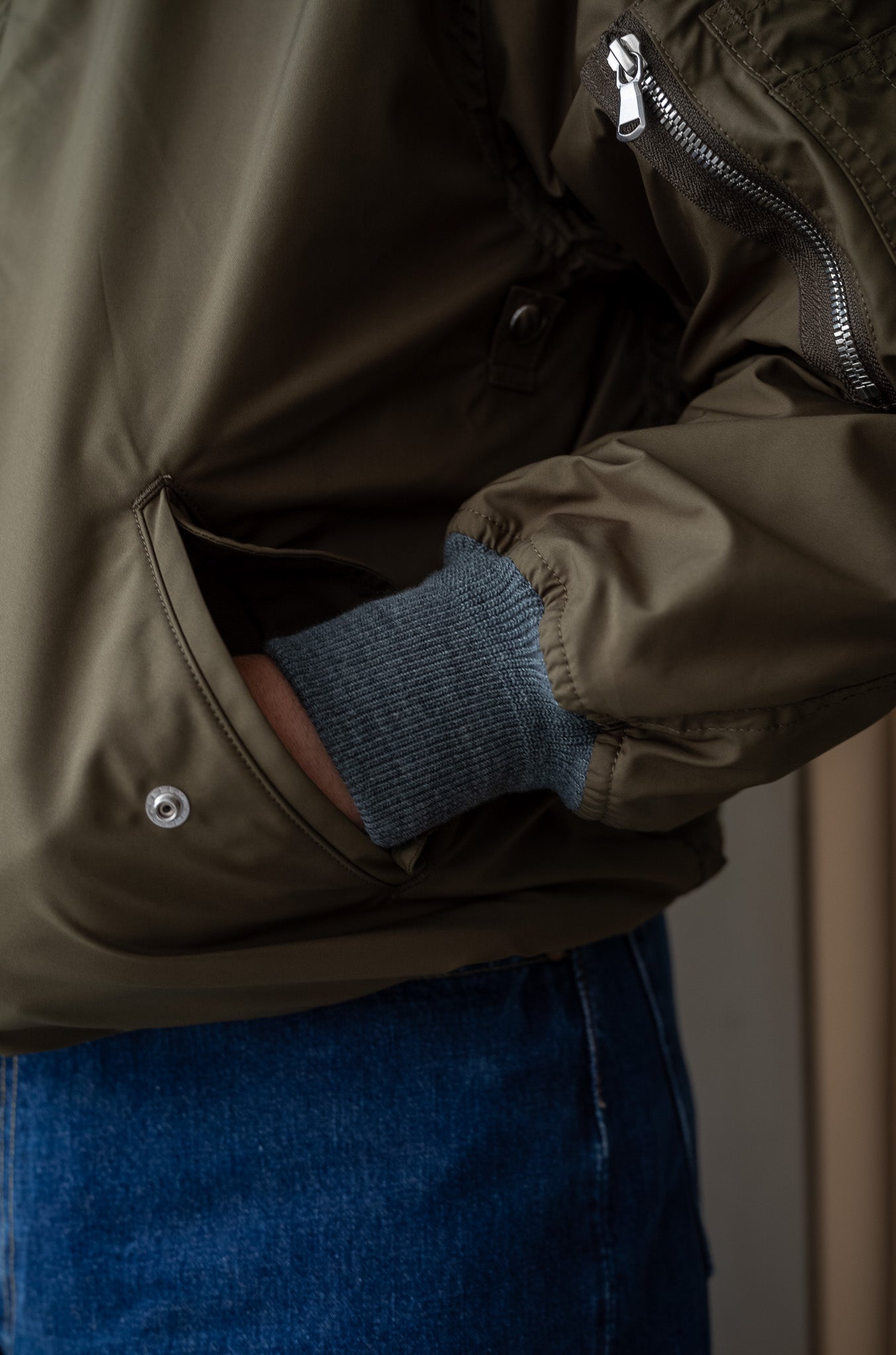 Flight Jacket〔KHAKI〕