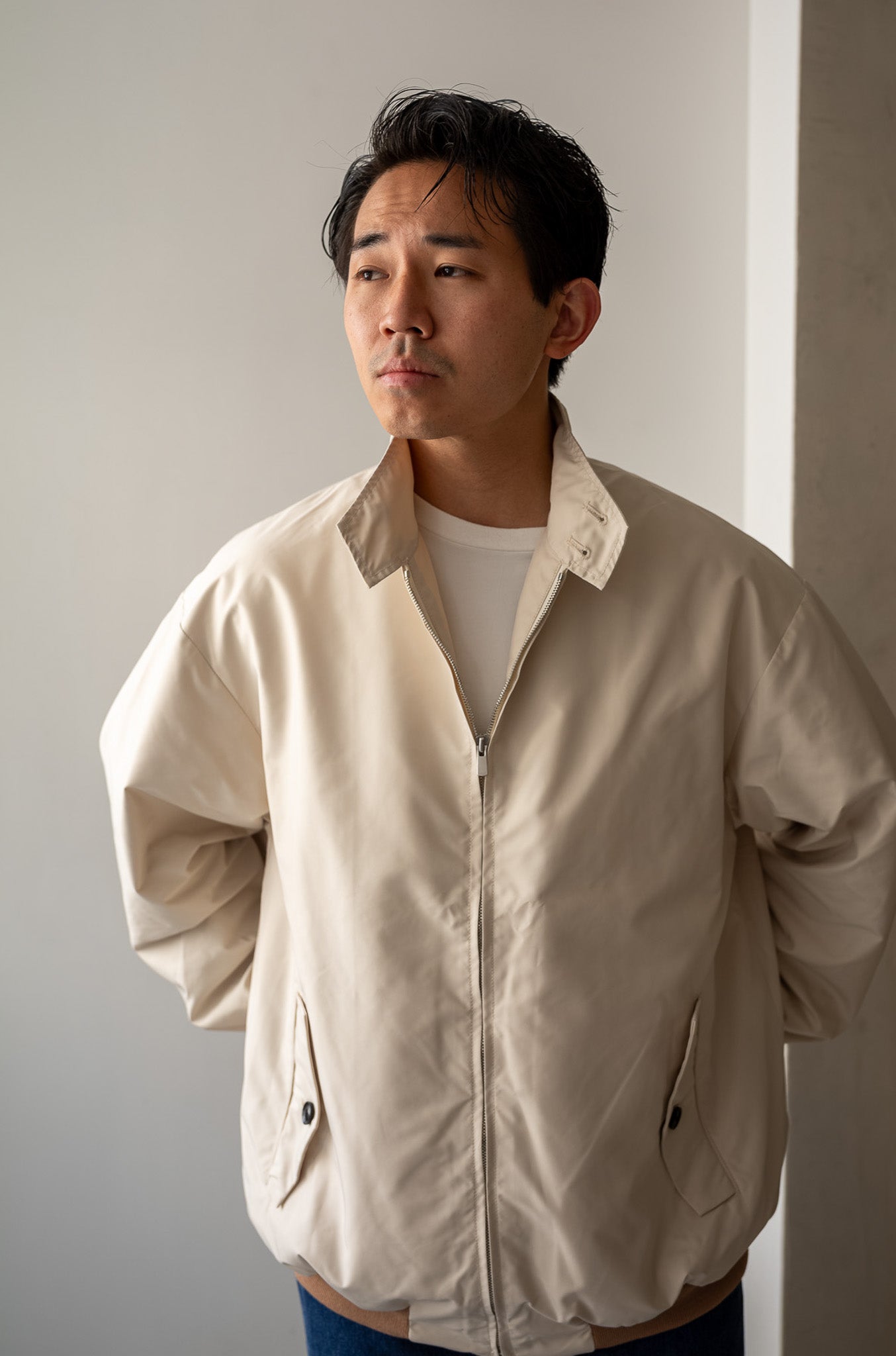 Harrington Jacket 〔MILK〕