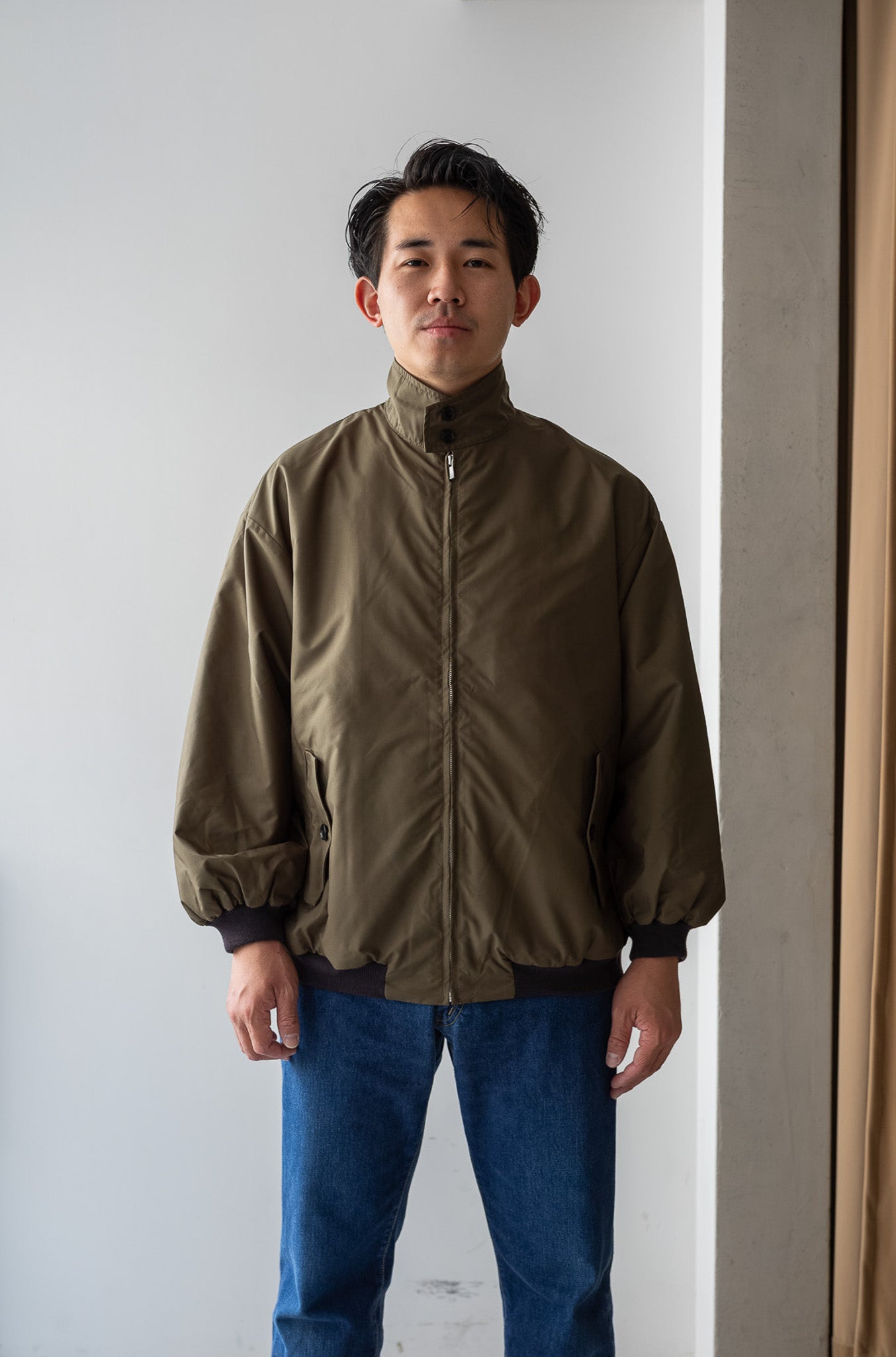 Harrington Jacket 〔KHAKI〕