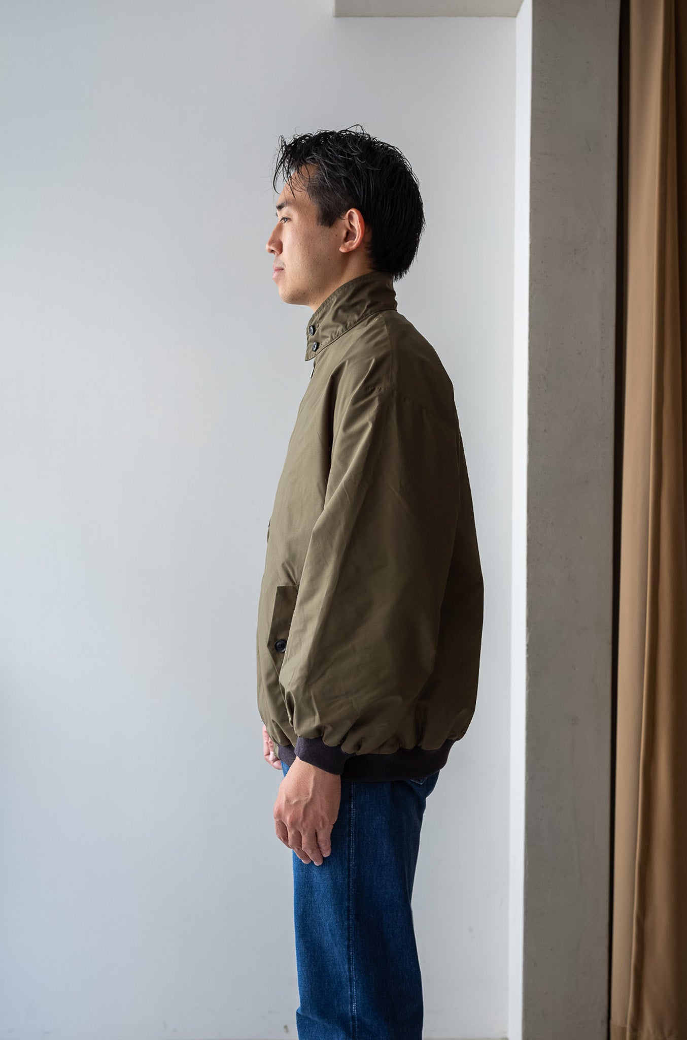 Harrington Jacket 〔KHAKI〕