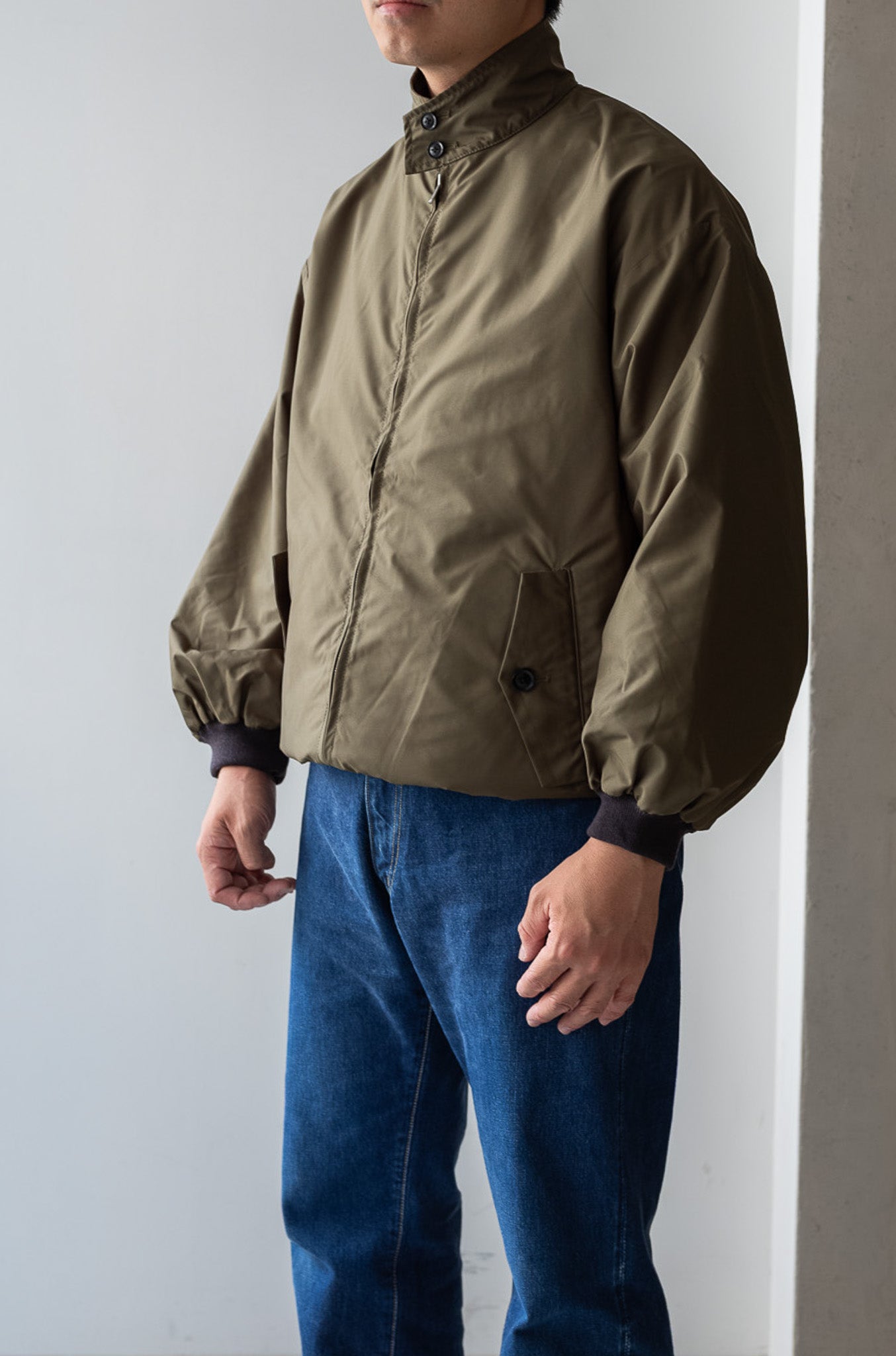 Harrington Jacket 〔KHAKI〕