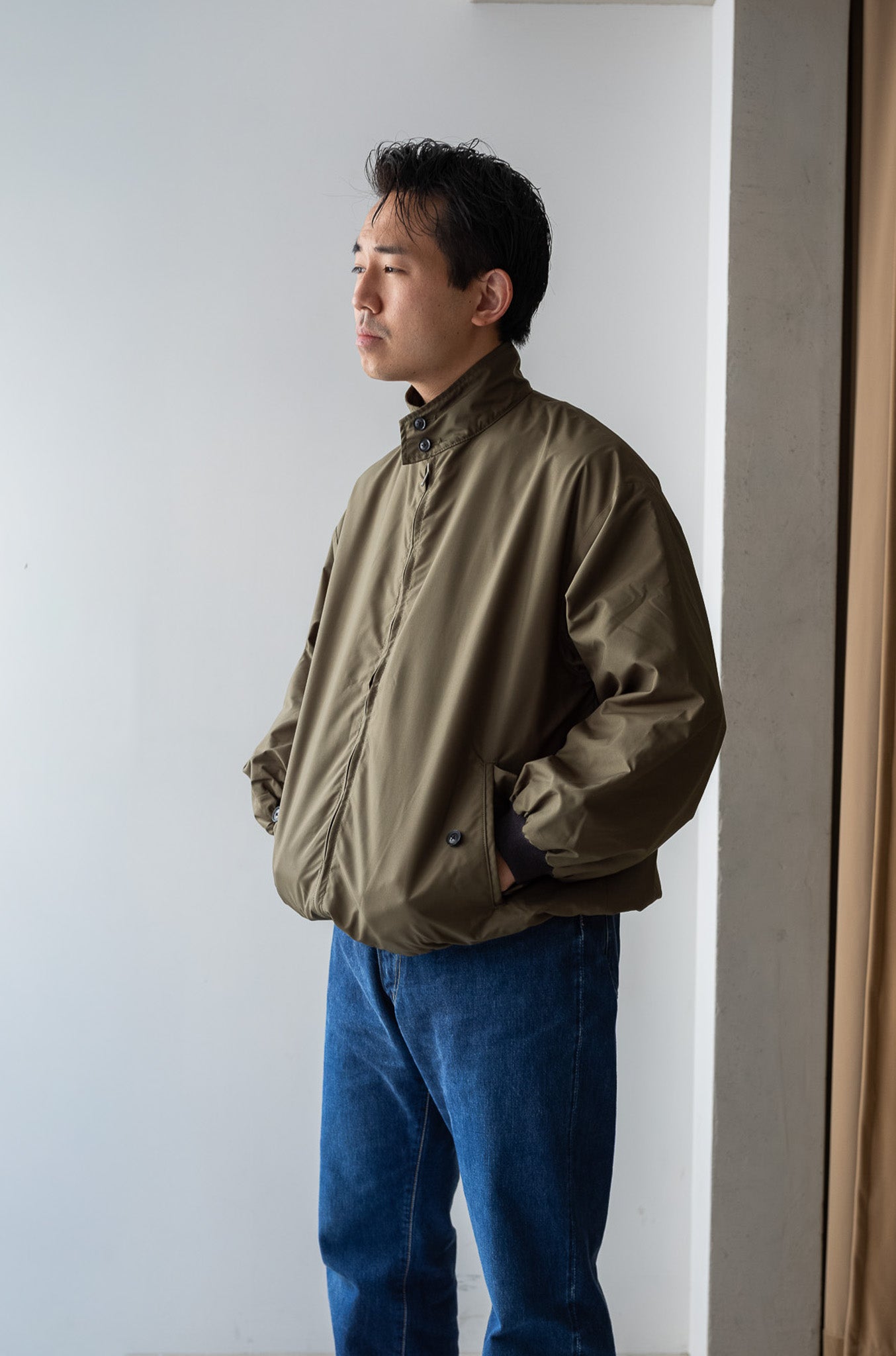 Harrington Jacket 〔KHAKI〕