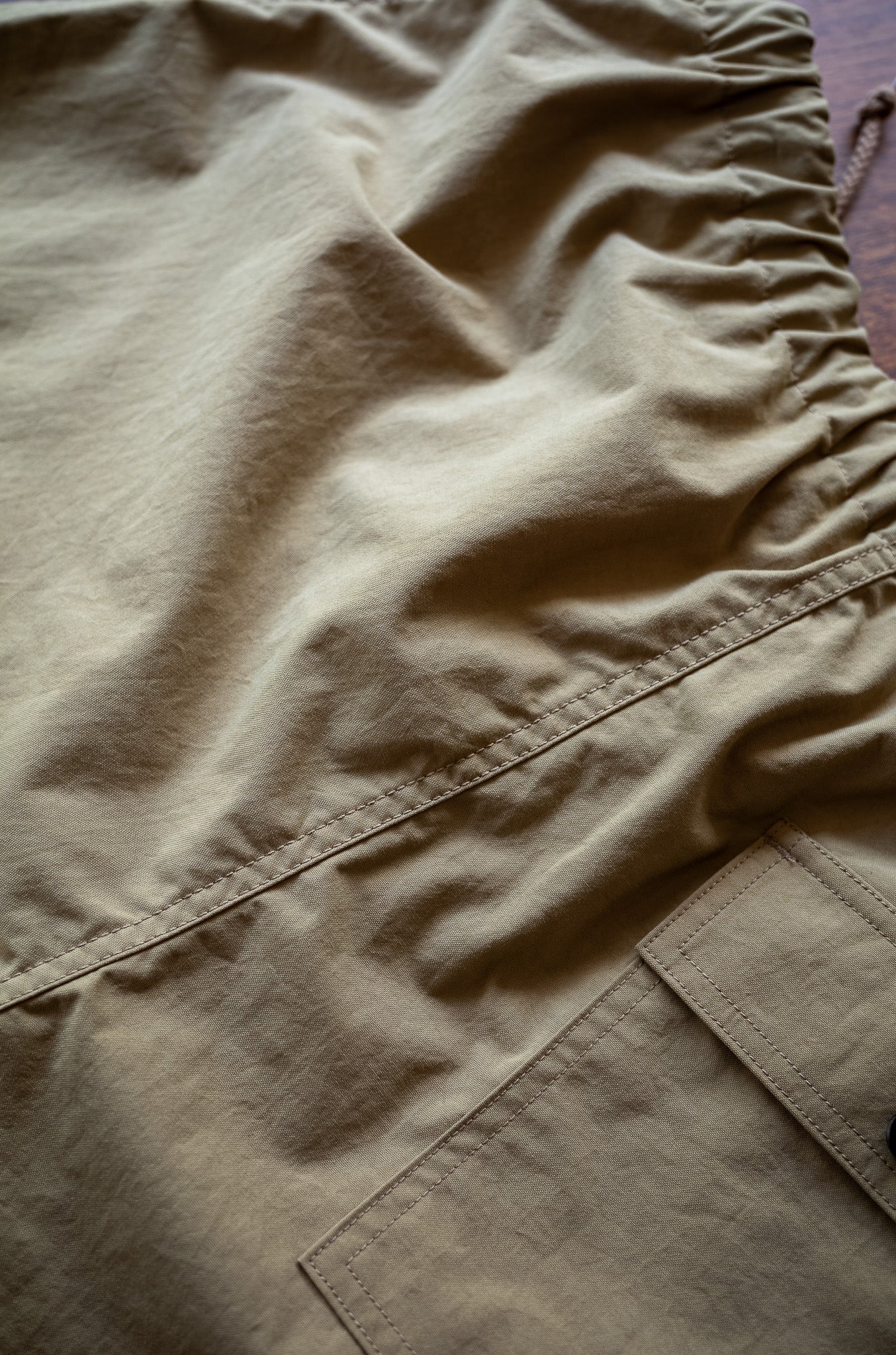 Shrunken Nylon Baker Pants〔MARON〕