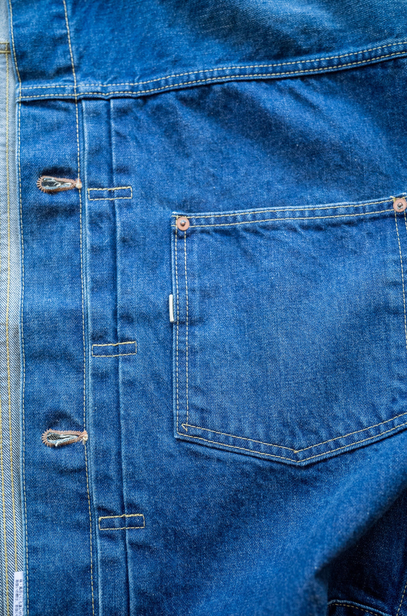 WWⅡ T-Back Jacket-VINTAGE WASH 〔DUSK INDIGO〕